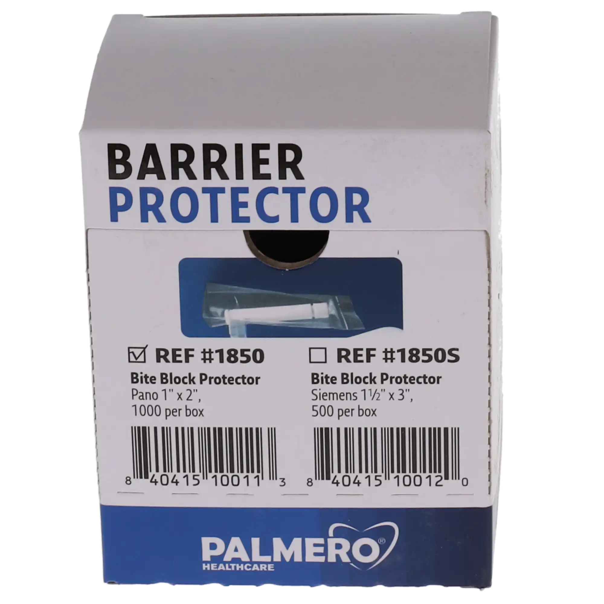 Palmero Bite Block Protector for Panoramic X-Ray Machine, 1" x 2", Clear, Latex-Free, 1000/Pk, #1850 thumbnail 8
