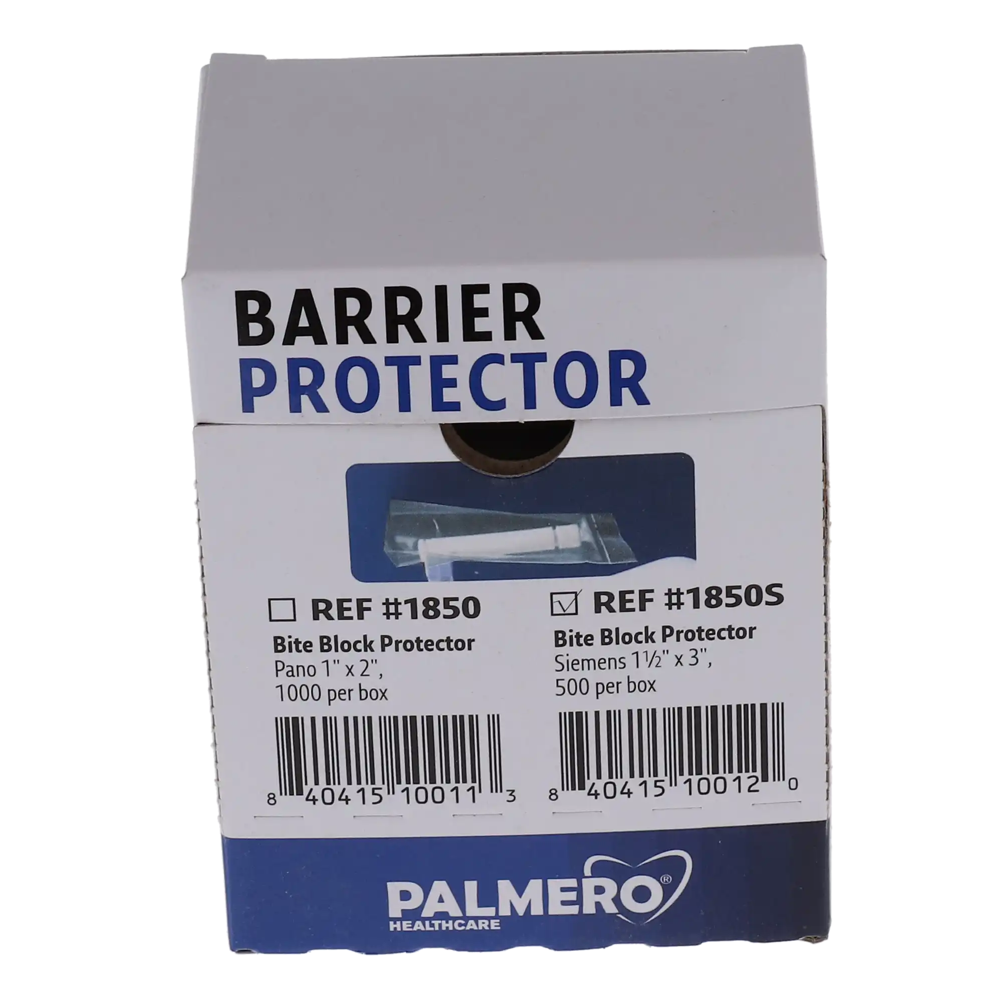 Palmero Bite Block Protectors for Siemens Pano X-Ray, 1.5" x 3", Clear, Latex-Free, 500/Box, #1850S thumbnail 8
