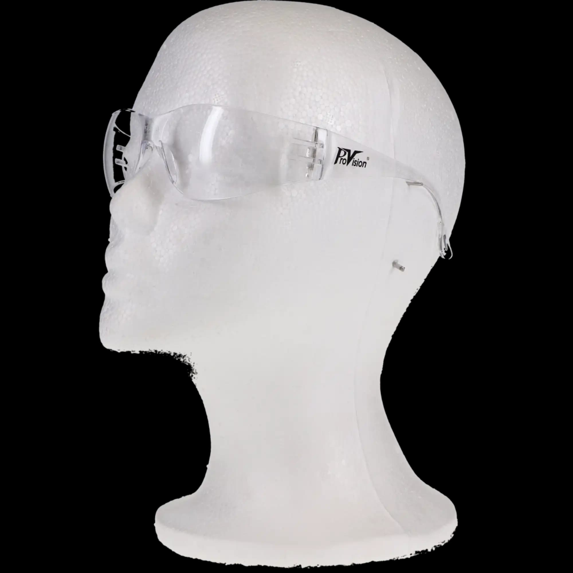 ProVision Mini Econo Wraps Safety Eyewear, Clear Frame/Clear Lens, 1/Pack, 3607C thumbnail 8