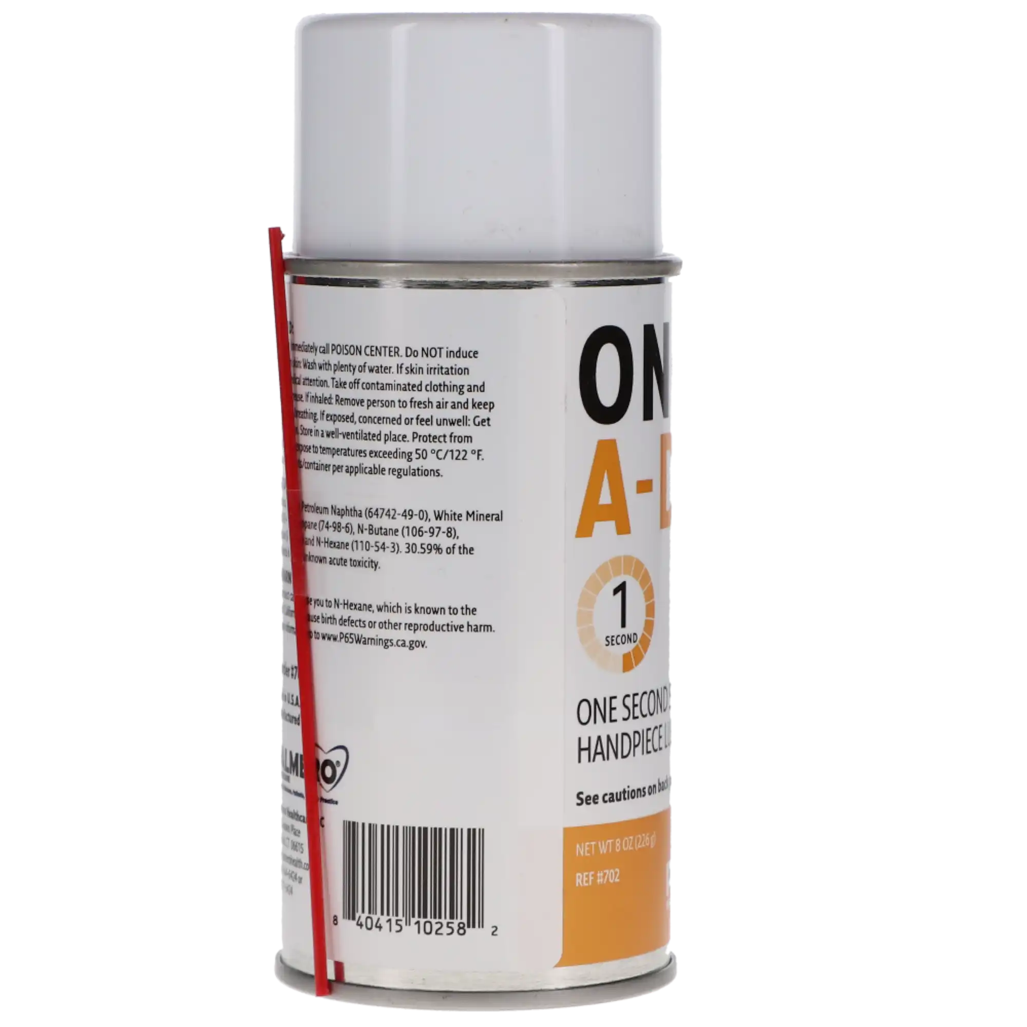 Palmero Once-A-Day One Second Spray Handpiece Lubricant/Cleaner, 8.8 oz Aerosol Can with Extension Tube, 702 thumbnail 2