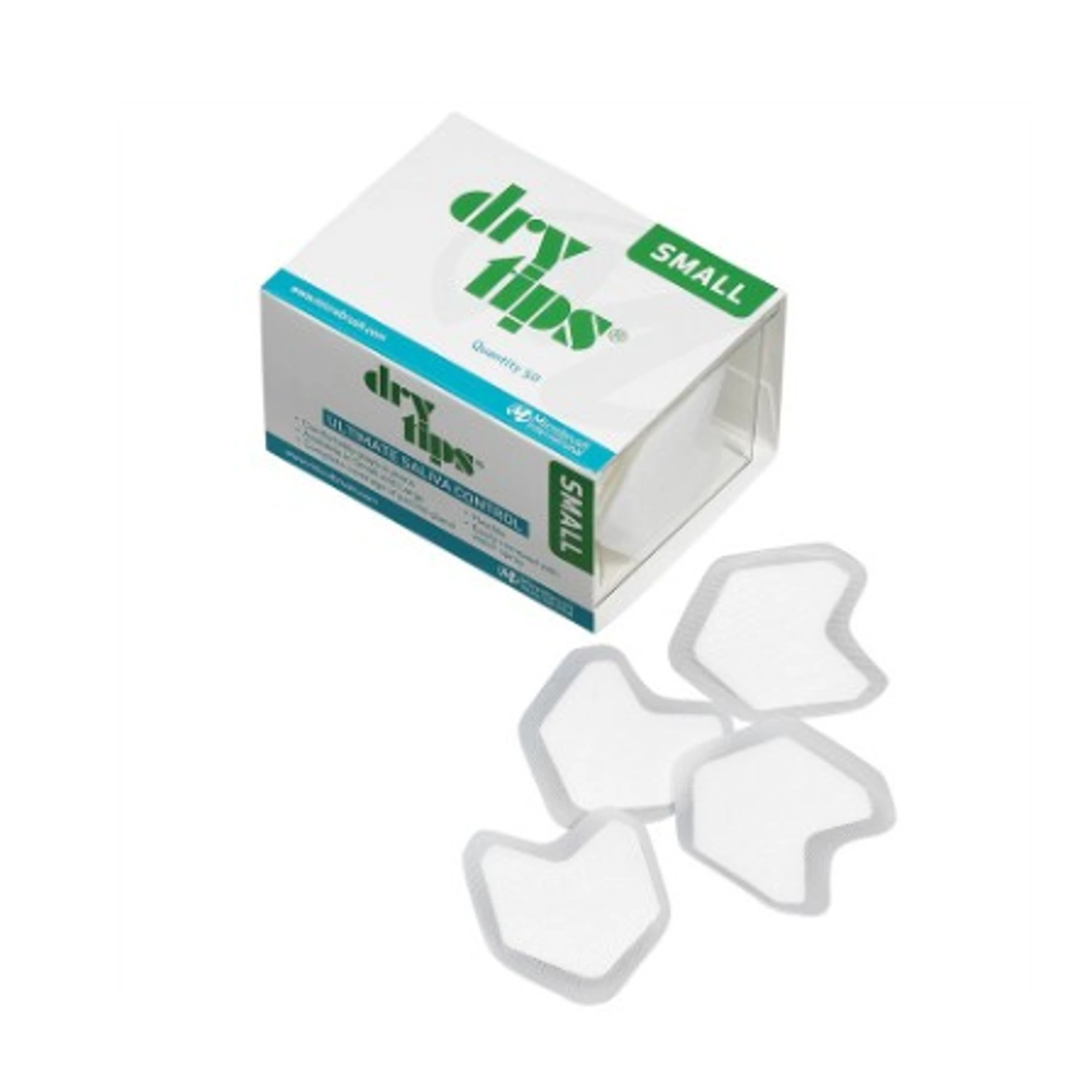 Microbrush DryTips Cotton Roll Substitute, Small (Child), White, 50/Pack, 291543 thumbnail 7