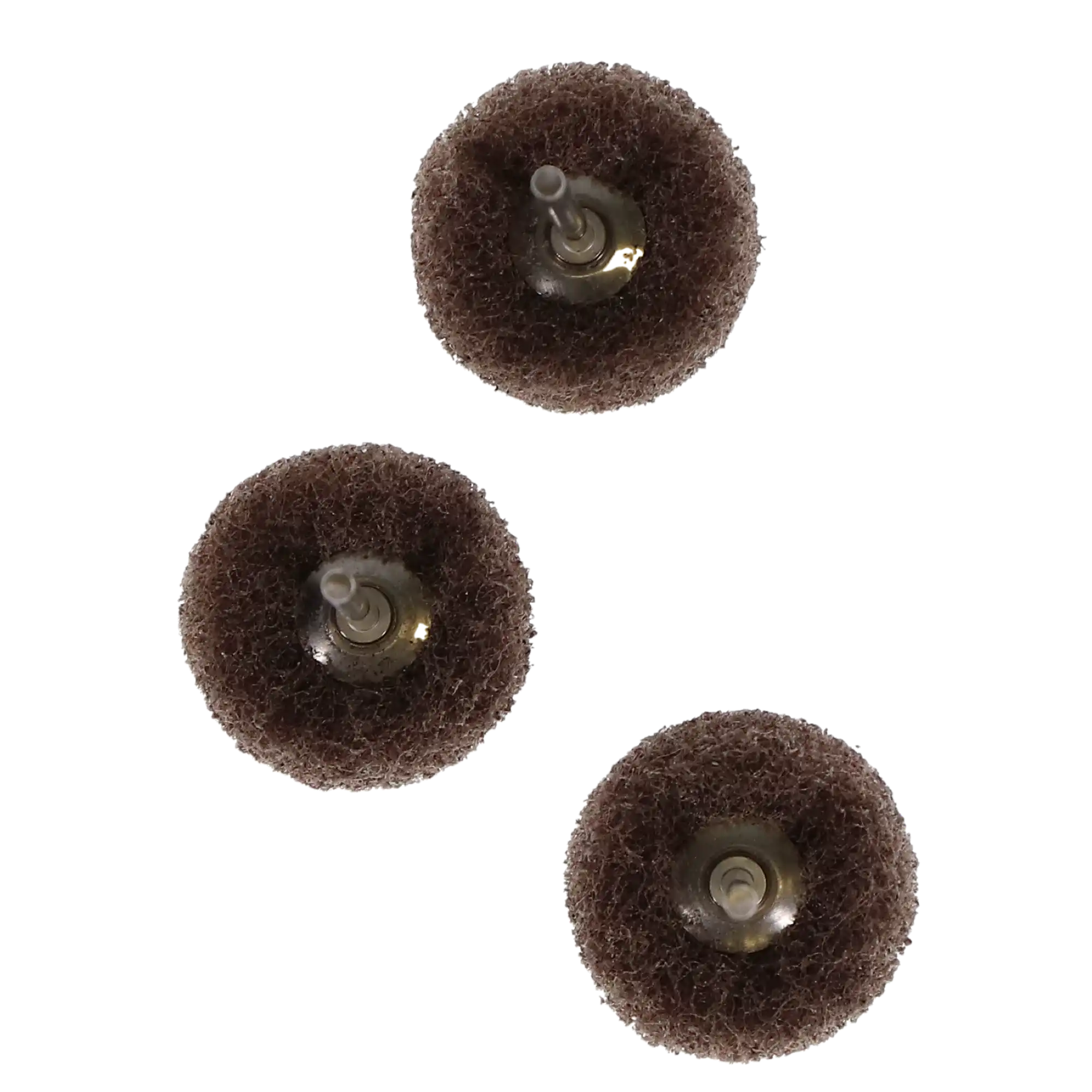 Hatho Miniature Scotch Brite Brushes, HP, Coarse, Light Brown, 12/Pk, 1670016 thumbnail 7