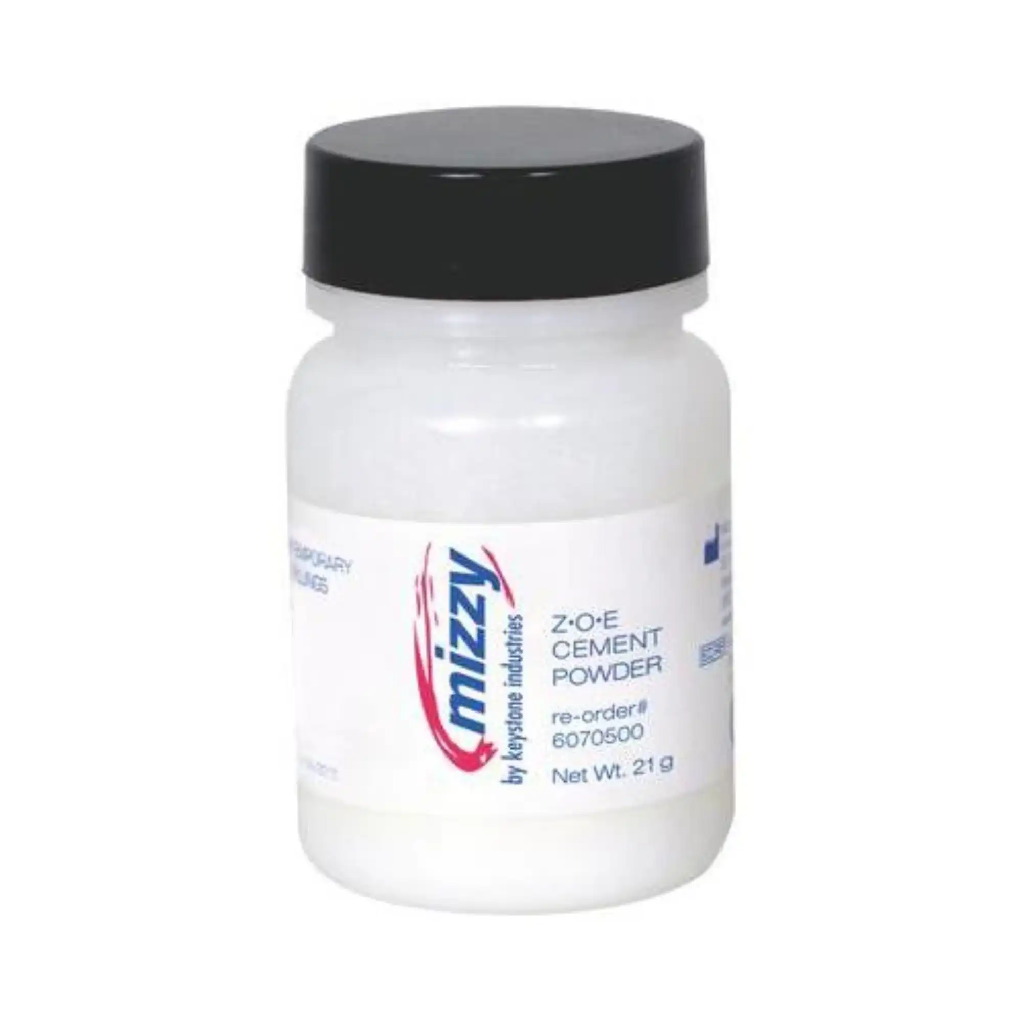 Mizzy ZOE Cement Powder, Zinc-Oxide Eugenol, Without Fiber, 21 g Bottle, 6070500 thumbnail 4