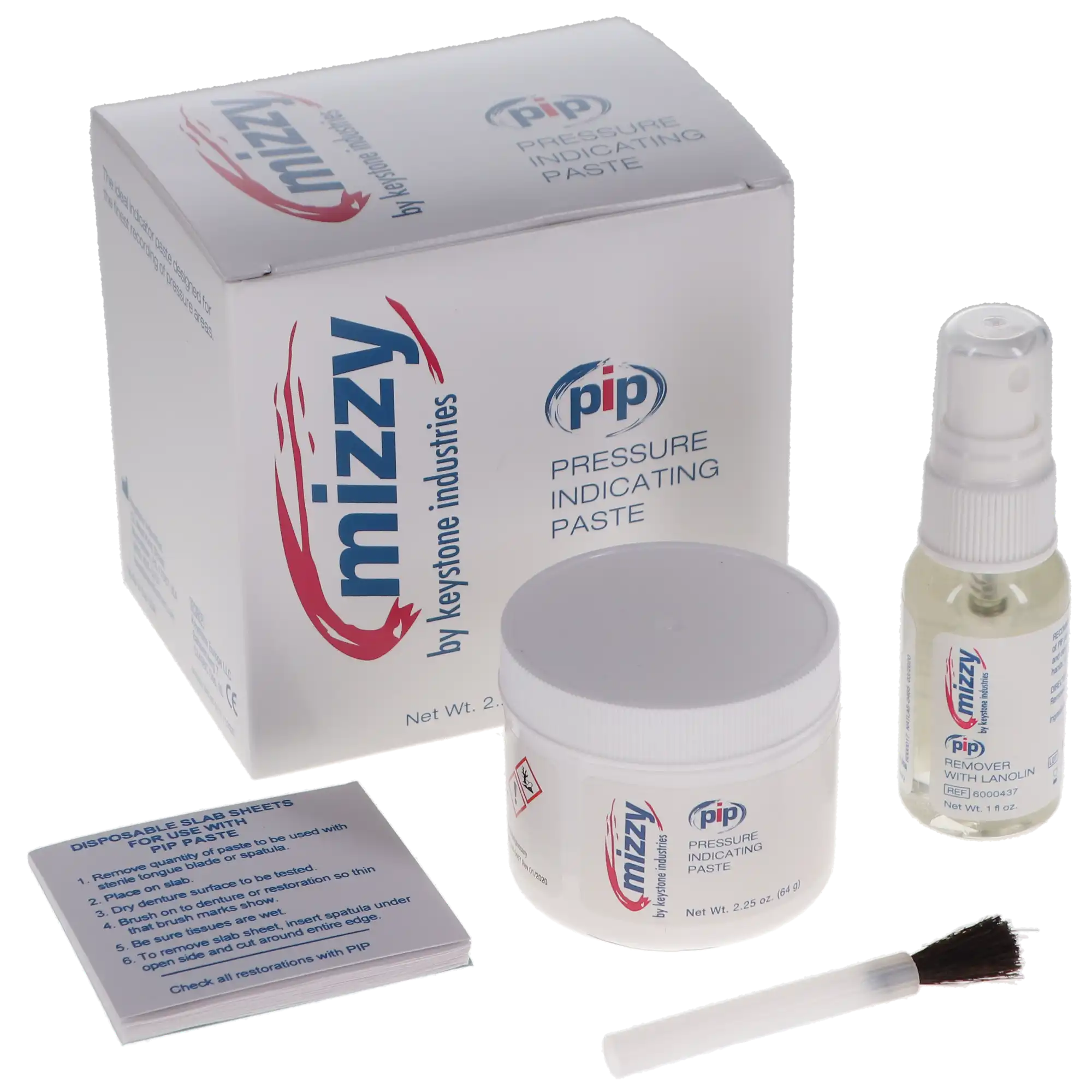 Keystone Industries Mizzy PIP Pressure Indicator Paste with Remover, 2.25 oz Jar, 6120300 thumbnail 12