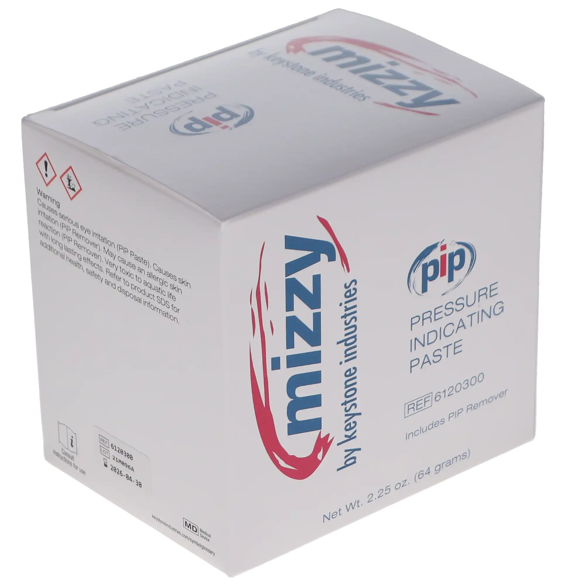 Keystone Industries Mizzy PIP Pressure Indicator Paste with Remover, 2.25 oz Jar, 6120300 thumbnail 14