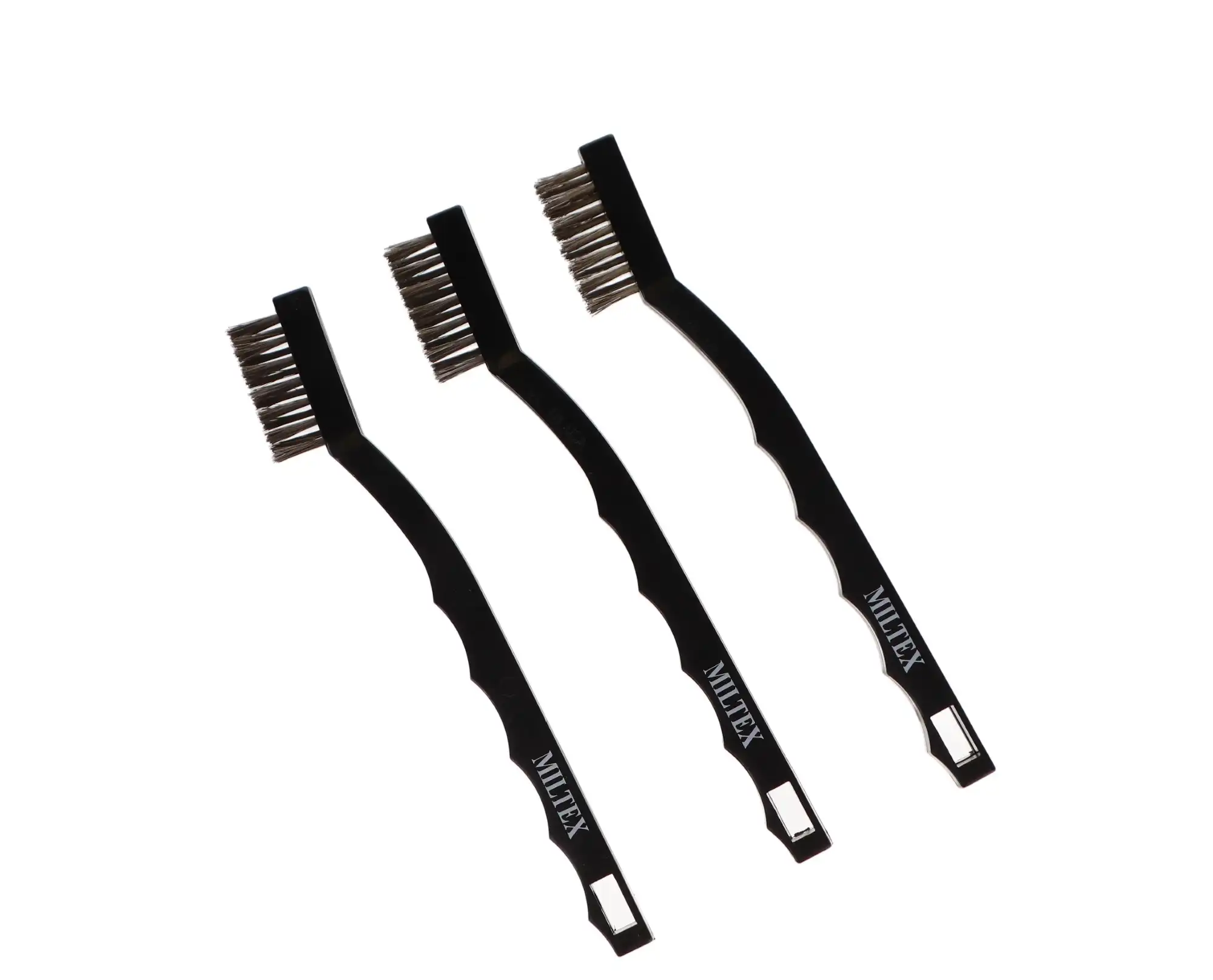 Miltex Instrument Cleaning Brushes, Stainless Steel Bristles, 7 1/4", 3/Pk, 3-1001 thumbnail 2
