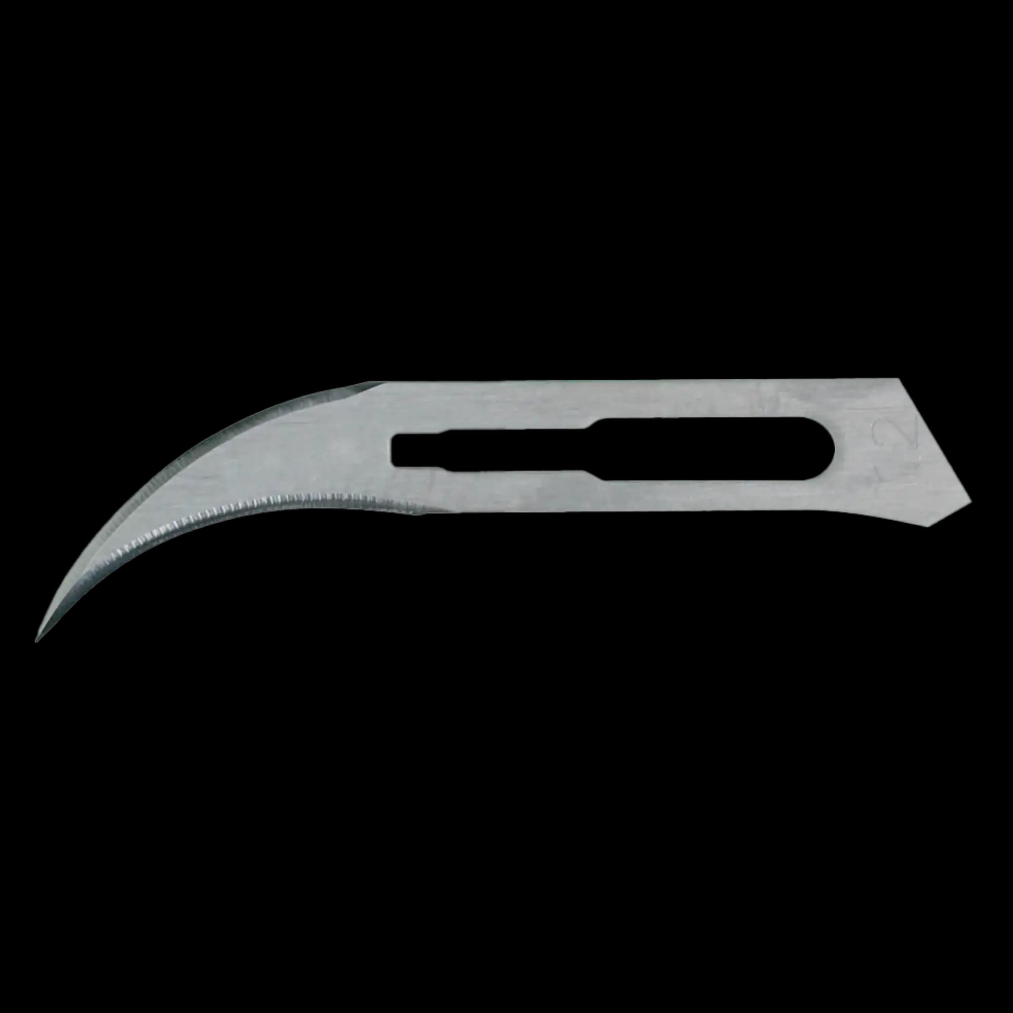 Miltex #12B Stainless Steel Sterile Surgical Scalpel Blade, Double-Edge, 100/Box, 4-312B thumbnail 7