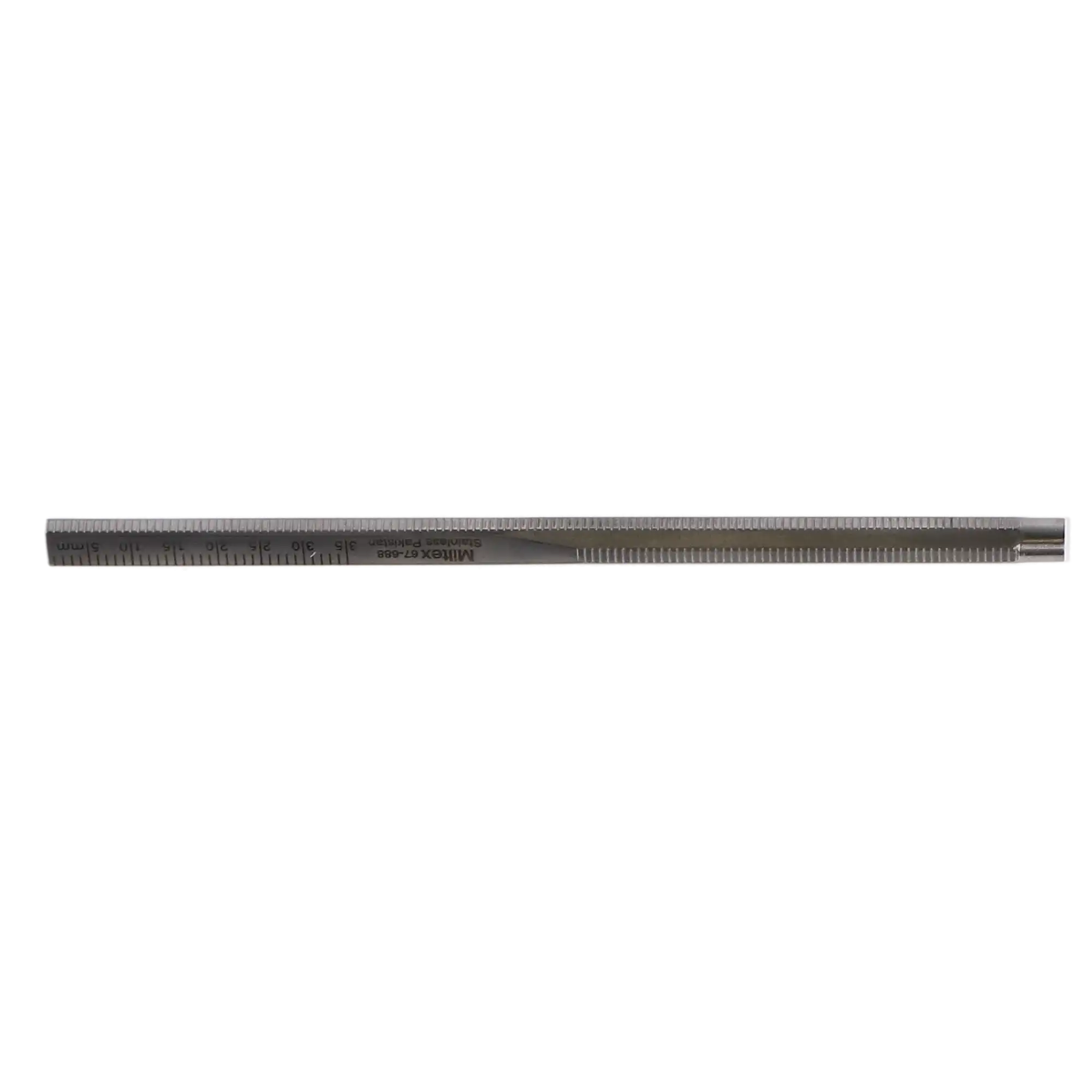 Miltex Cone Socket Mirror Handle #5, Serrated, Octagonal, with Ruler, 1/Pk, 67-688 thumbnail 5