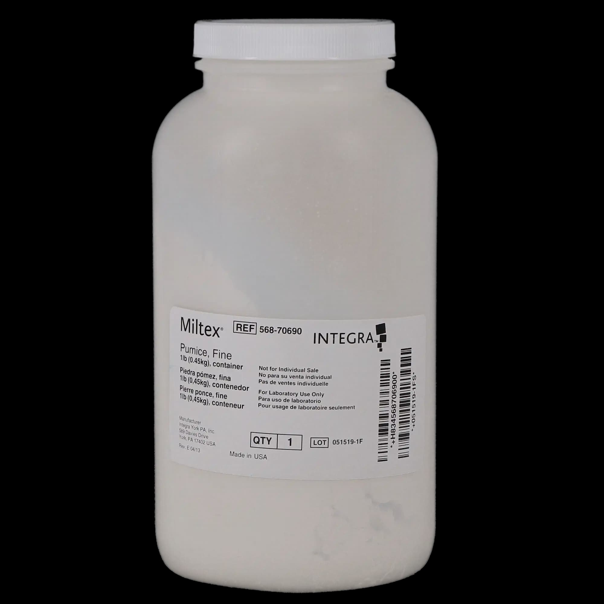Miltex Dental Pumice, Fine Grit, 1 lb Bag, 70690 thumbnail 5