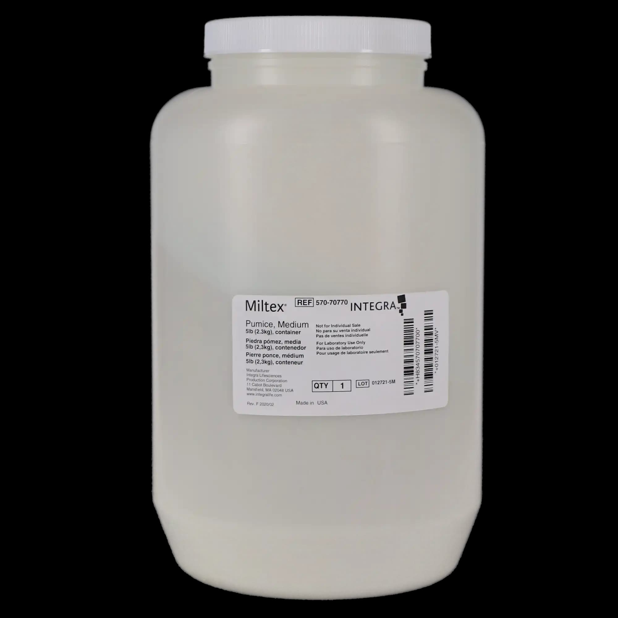 Miltex Dental Pumice, Medium Grit, 5 lbs, 1/Pk, 70770 thumbnail 5