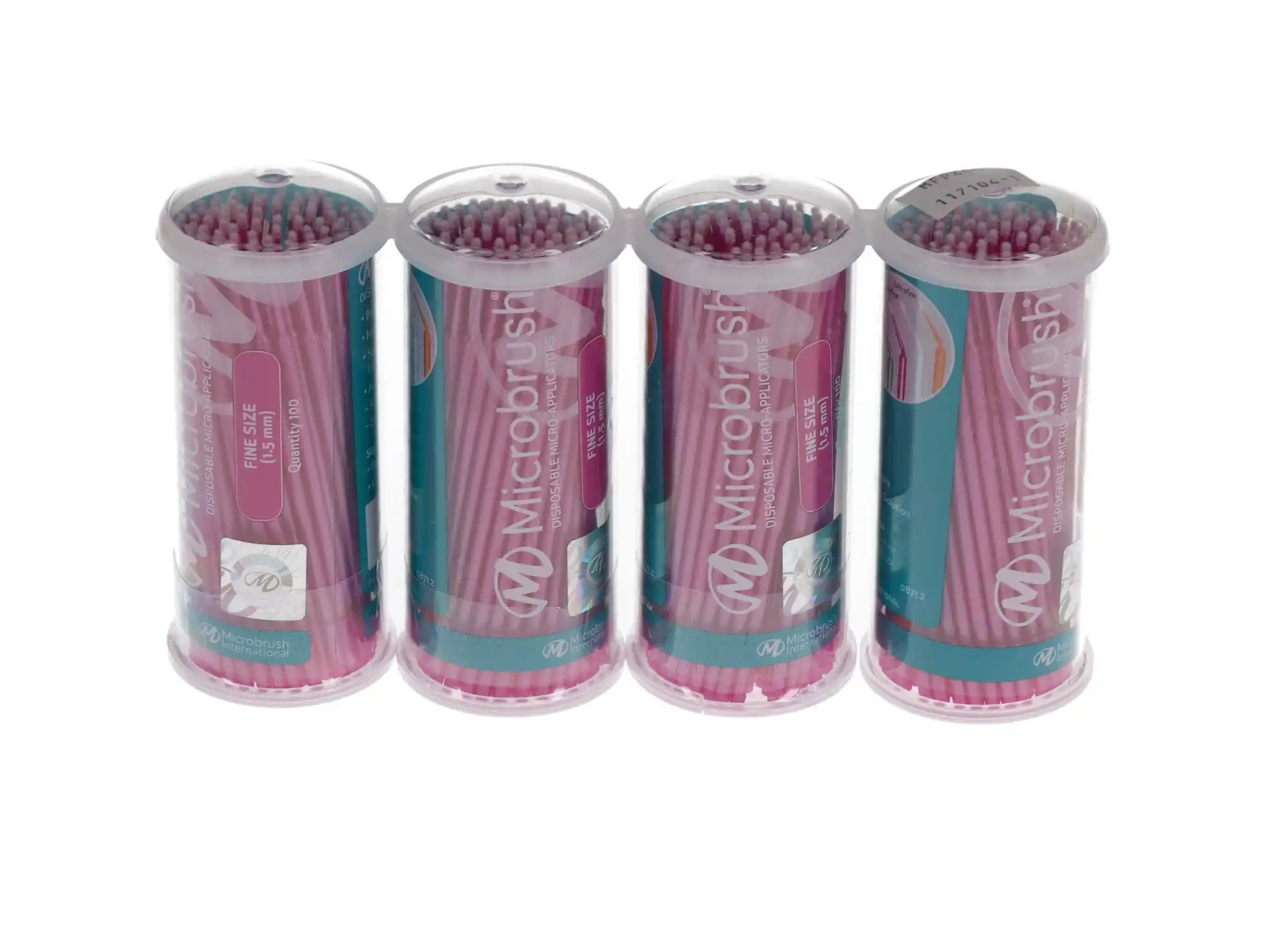 Microbrush Bendable Micro Applicator, Fine, Pink, 400/Pk (4 Tubes of 100), MFP400 thumbnail 11