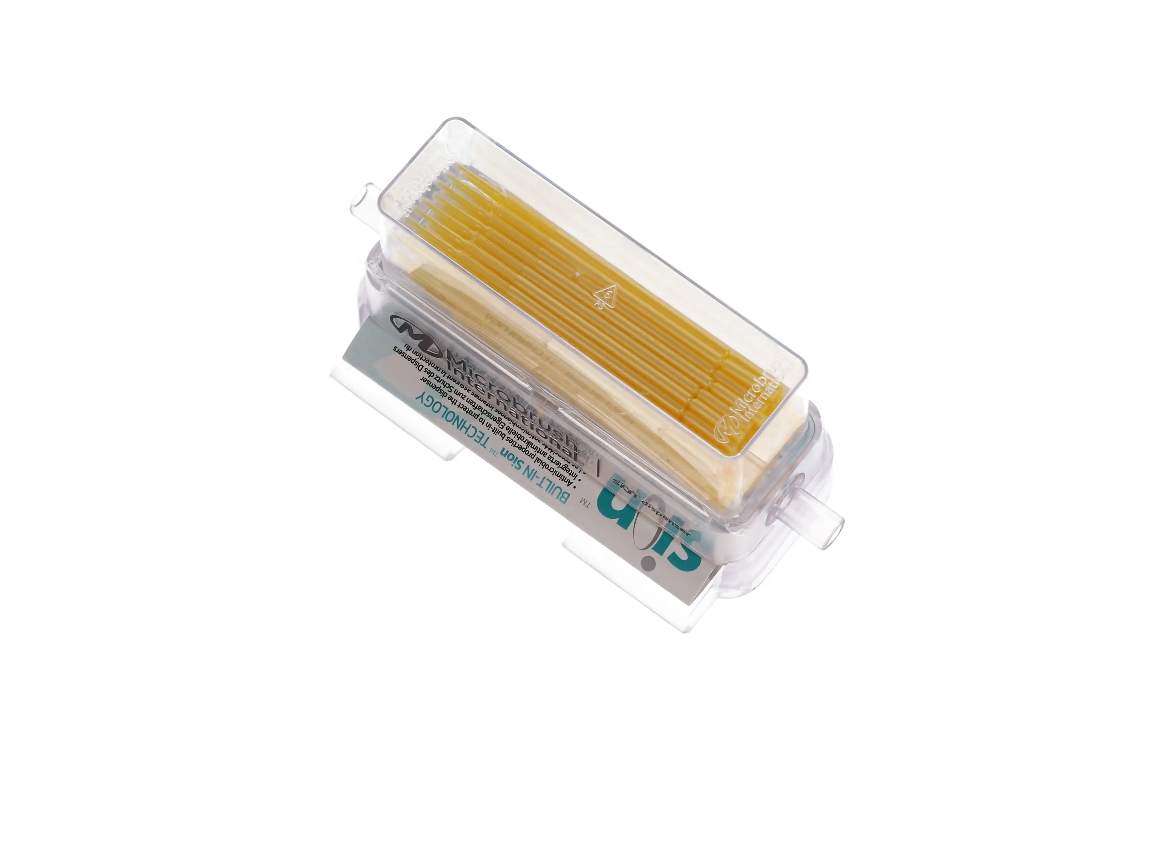 Microbrush Plus Dispenser Kit, Fine (1.5 mm) Yellow Applicators, 50/Bx, MPD thumbnail 8