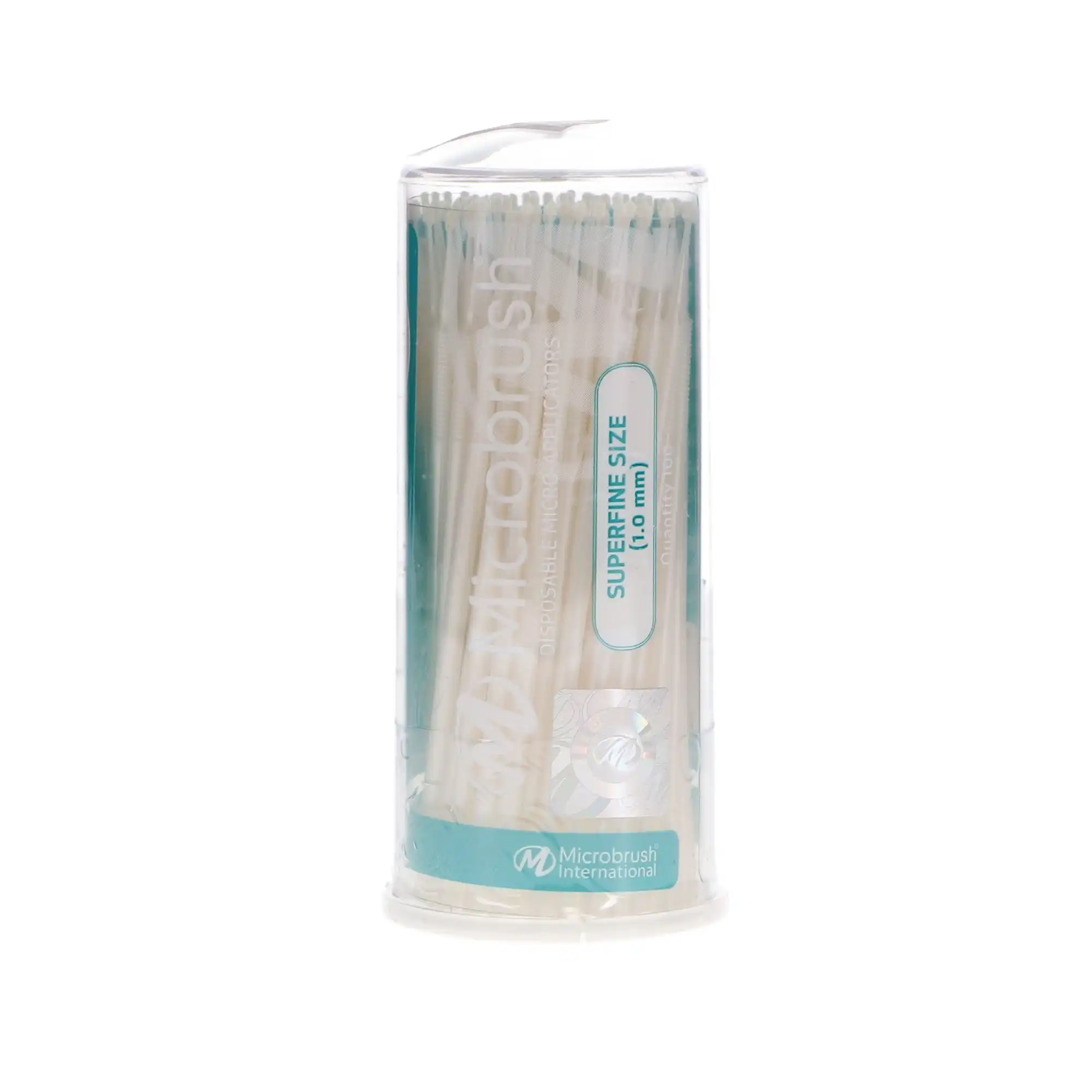 Microbrush Tube Series Disposable Applicators, Super Fine (1 mm), White, 100/Pk, MSF100, MSF400 thumbnail 3