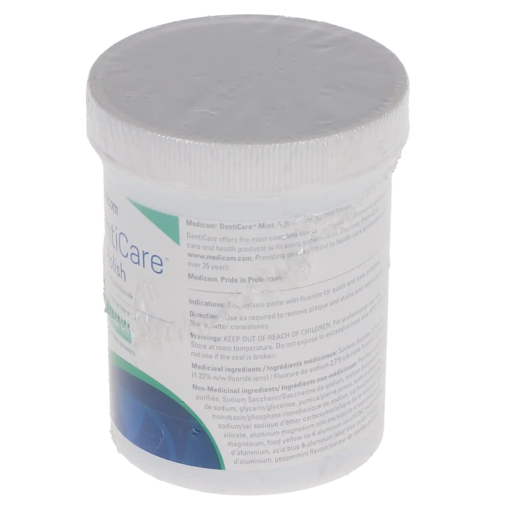 DentiCare Pro-Polish Prophy Paste with Fluoride, Coarse, Mint, 12 oz (340 g) Jar, 1/Pk, 10031-CMUN thumbnail 2