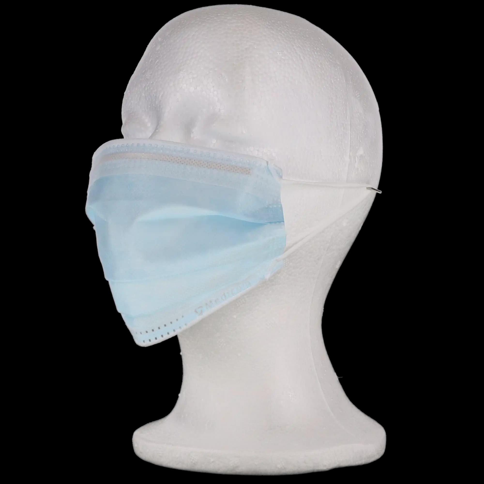 SafeMask Premier Elite Procedure Face Mask, ASTM Level 3, Blue, Ear Loop, 50/Box, 2042 thumbnail 11