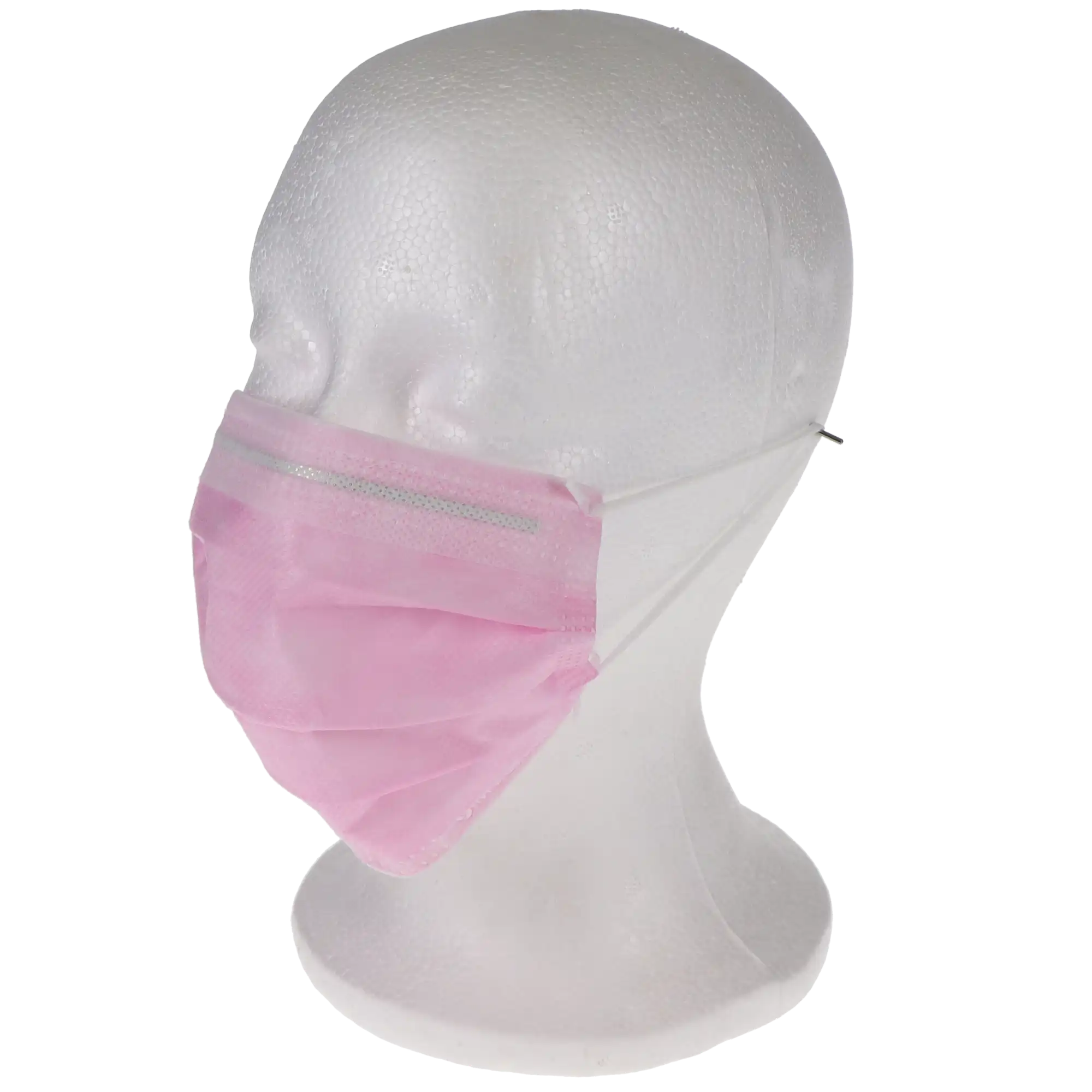 SafeMask Premier Elite ASTM Level 3 Procedure Face Mask, Earloop, Pink, 50/Box, 2046 thumbnail 12