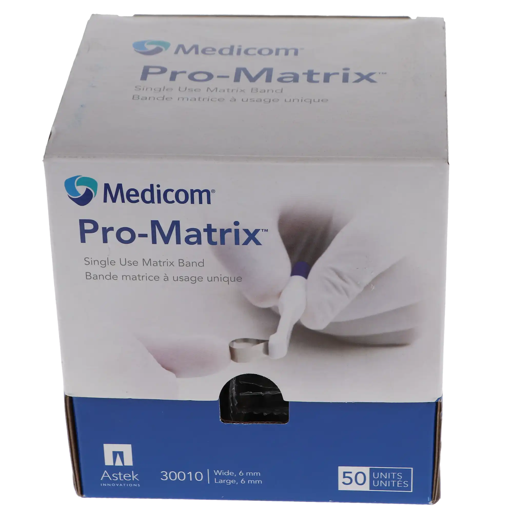 Young Dental Pro-Matrix Bands, Wide, 6 mm, Blue, 50/Pk, 19005 thumbnail 12