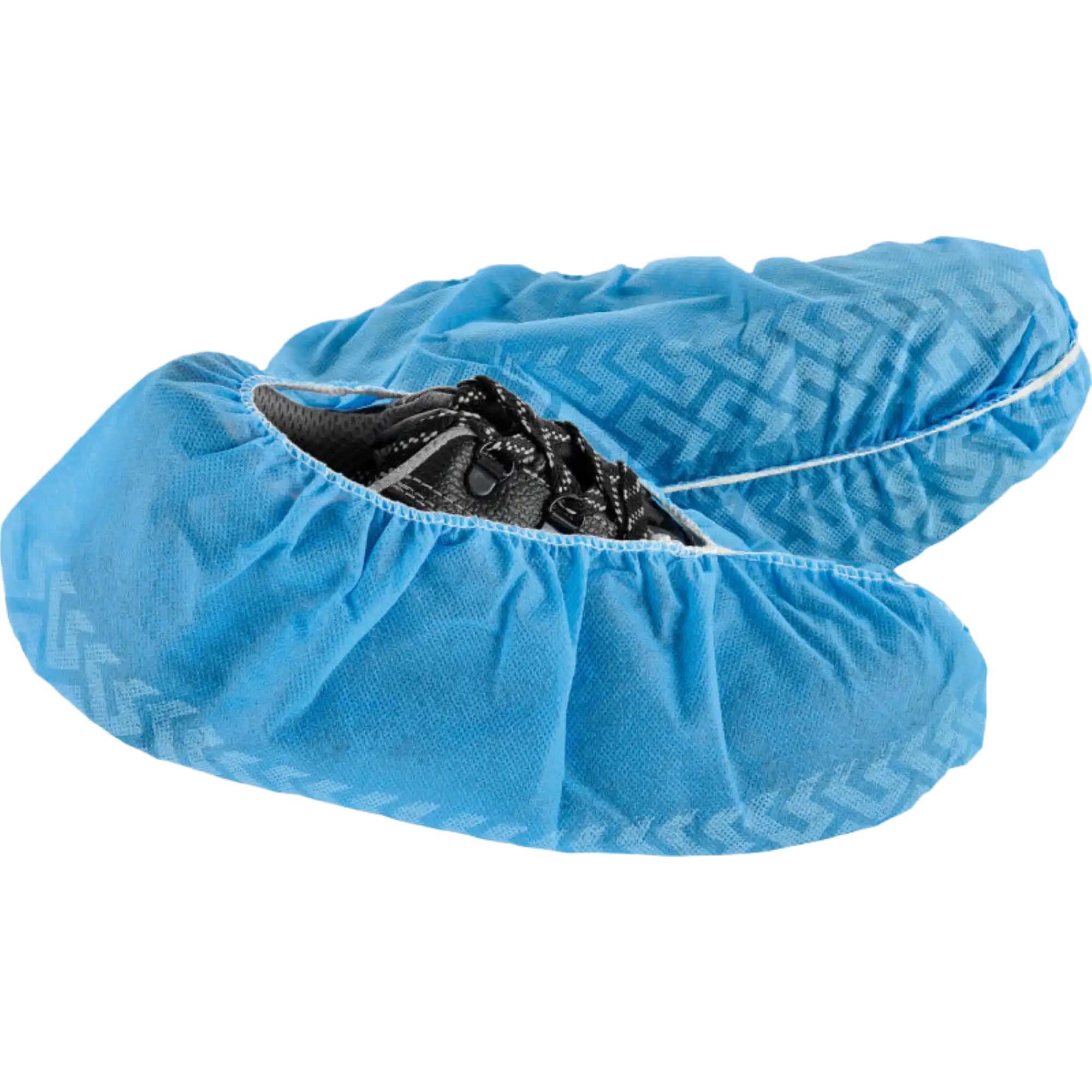 Medicom SafeBasics Shoe Covers, Non-Skid, Blue, Large, 100/Box, 8007 thumbnail 3