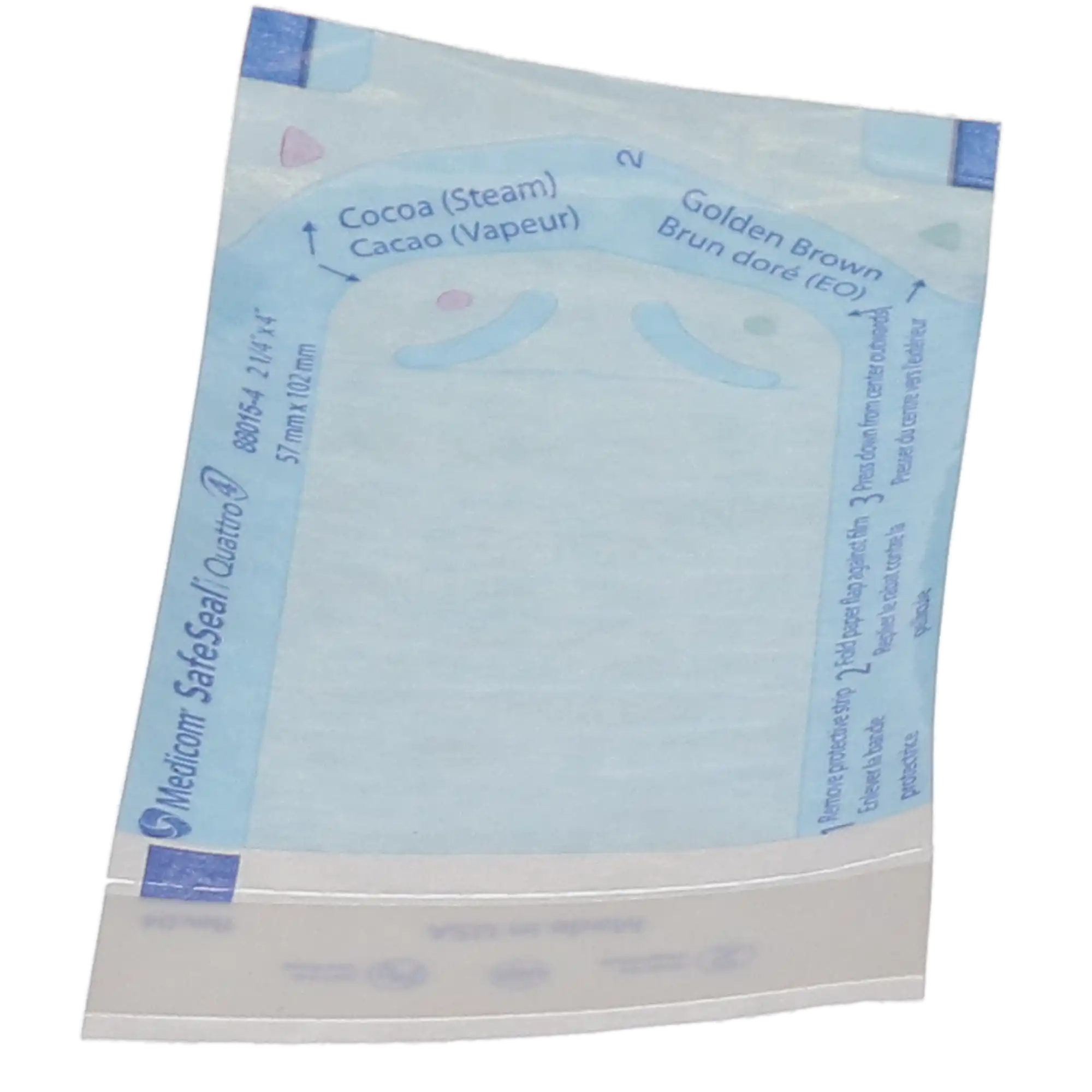 Medicom SafeSeal Quattro Self-Sealing Sterilization Pouches, 2.25" x 4", 200/Box, 88015-4 thumbnail 9