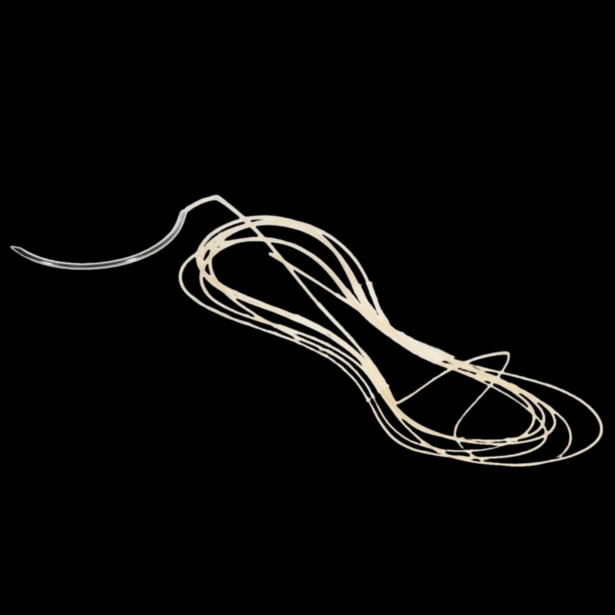 LOOK™ Sharpoint™ Plain Gut Suture, 3-0, 27" (70 cm), C-7 Reverse Cutting 3/8 Circle Needle, Beige, 12/Box, 553B thumbnail 6