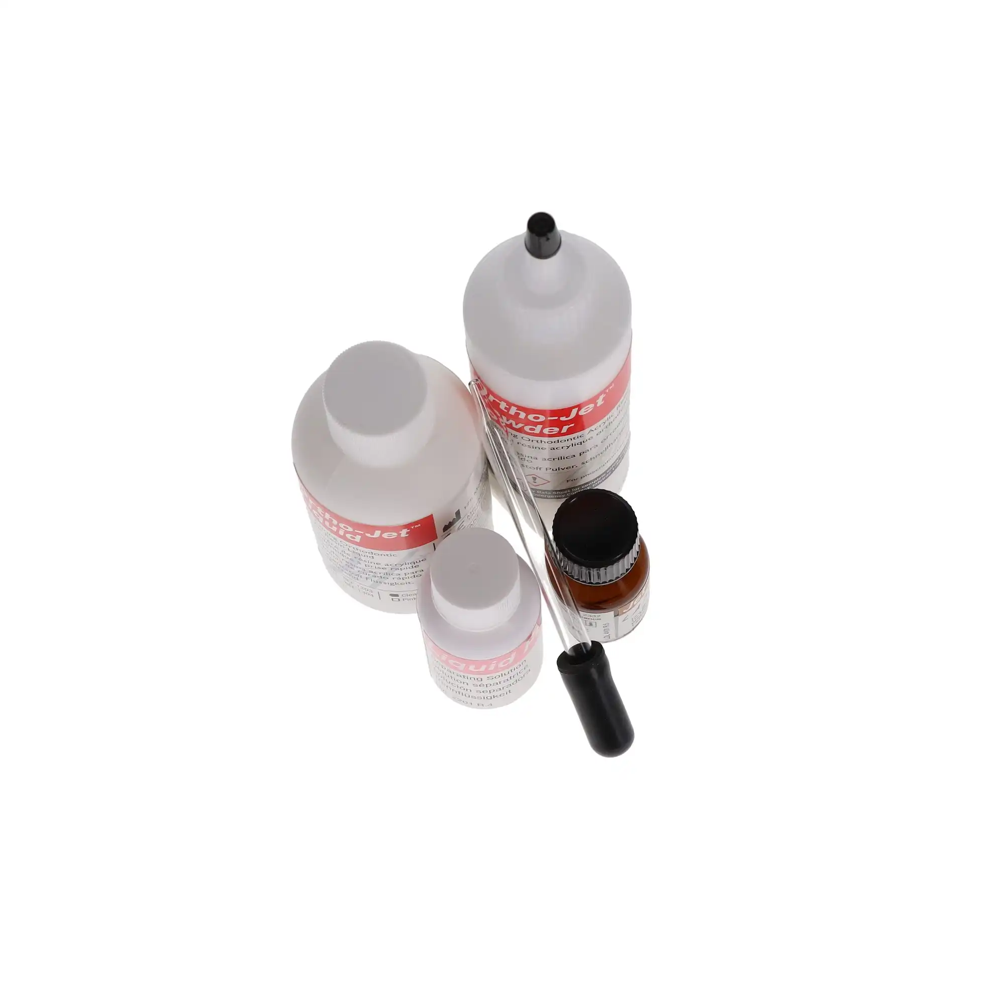 Ortho-Jet Professional Pack, Powder & Liquid, Clear Powder/Pink Liquid, 100 g Powder + 118 ml Liquid, 1323 thumbnail 3