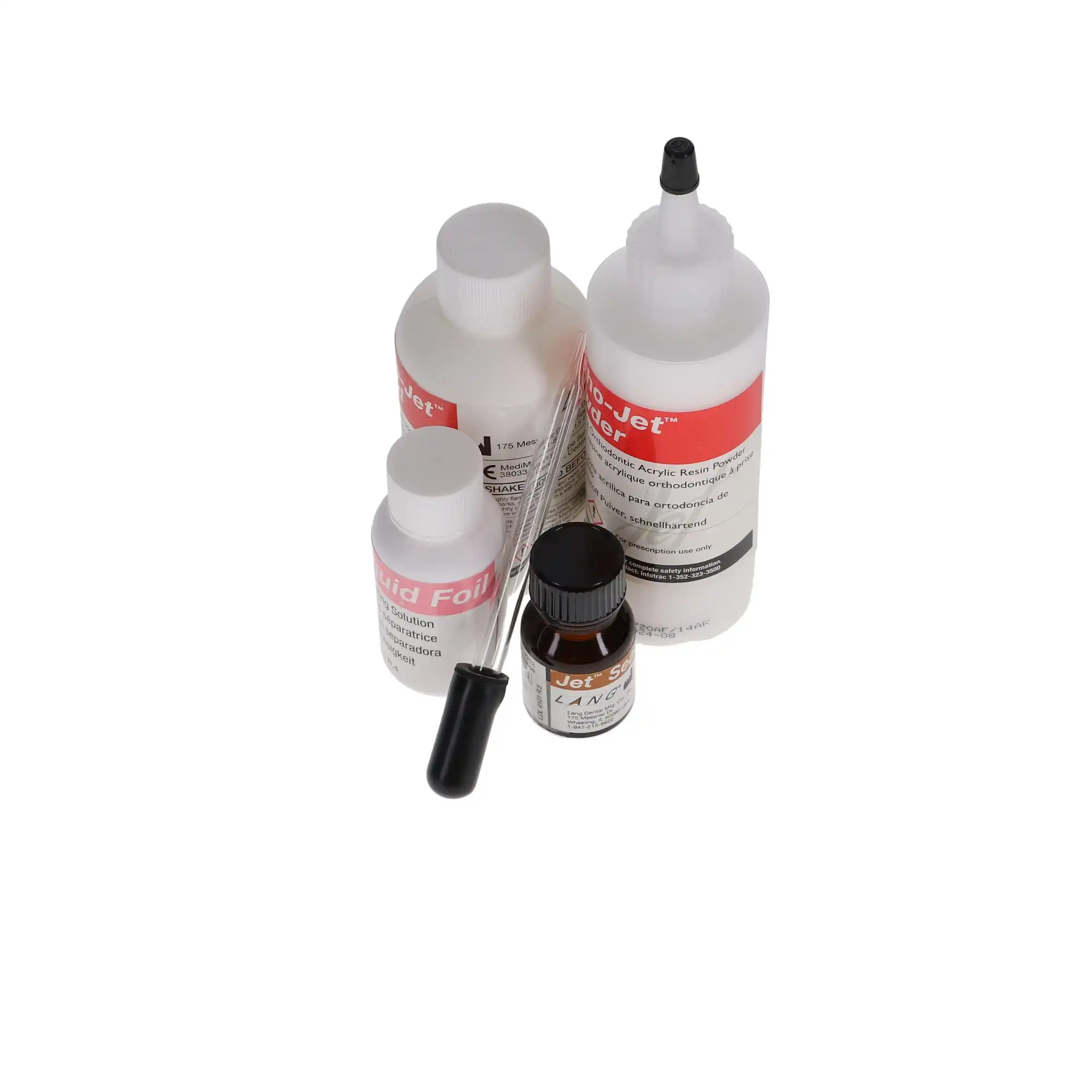 Ortho-Jet Professional Pack, Powder & Liquid, Clear Powder/Pink Liquid, 100 g Powder + 118 ml Liquid, 1323 thumbnail 4