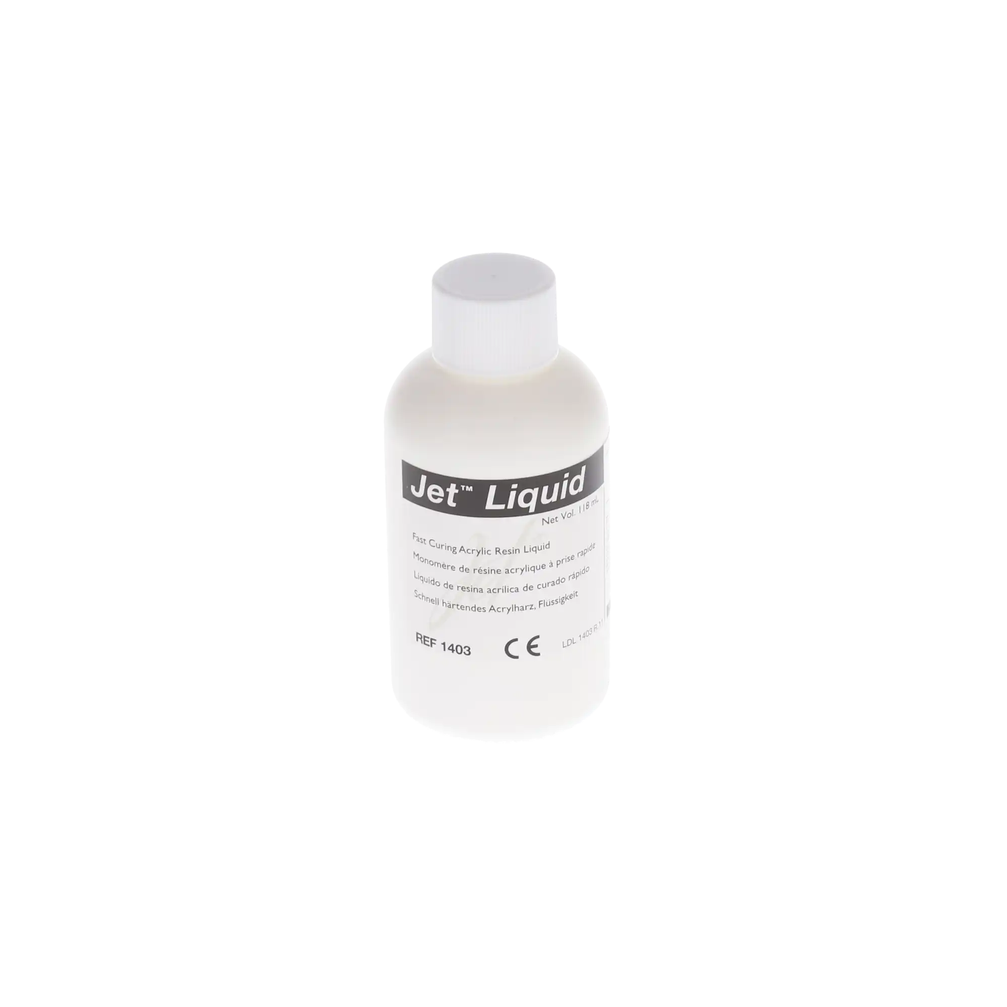 Jet Self-Curing Acrylic Resin Liquid, 118 ml (4 oz) Bottle, 1403 thumbnail 6