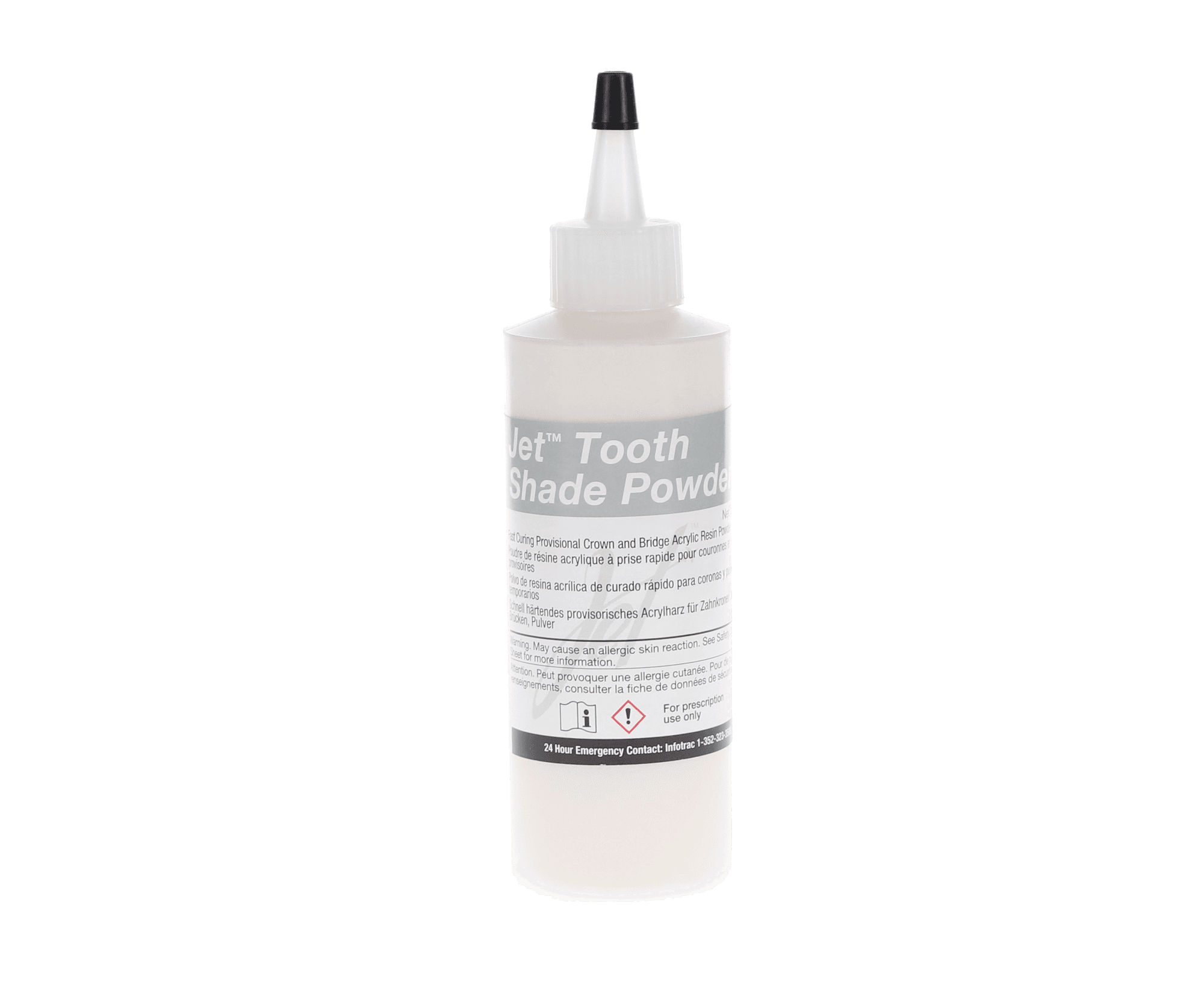 Jet Tooth Shade Self-Curing Acrylic Resin Powder, Shade 69/C2, 4 oz (100 g), 1420-69 thumbnail 5