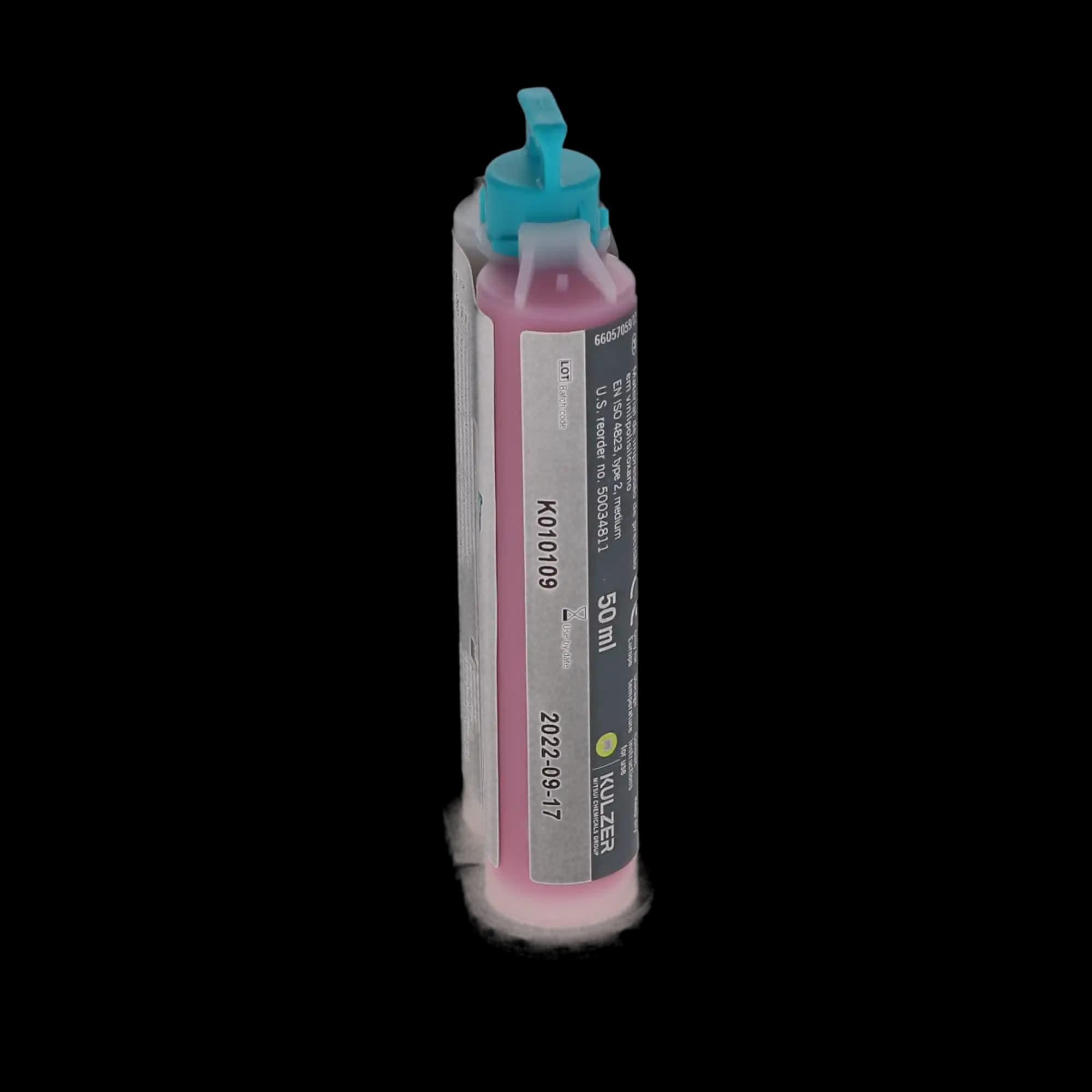 Flexitime VPS Precision Impression Material, Monophase, 50 ml Automix Cartridge Refill, 2/Pk with Mixing Tips, 50034811 thumbnail 4