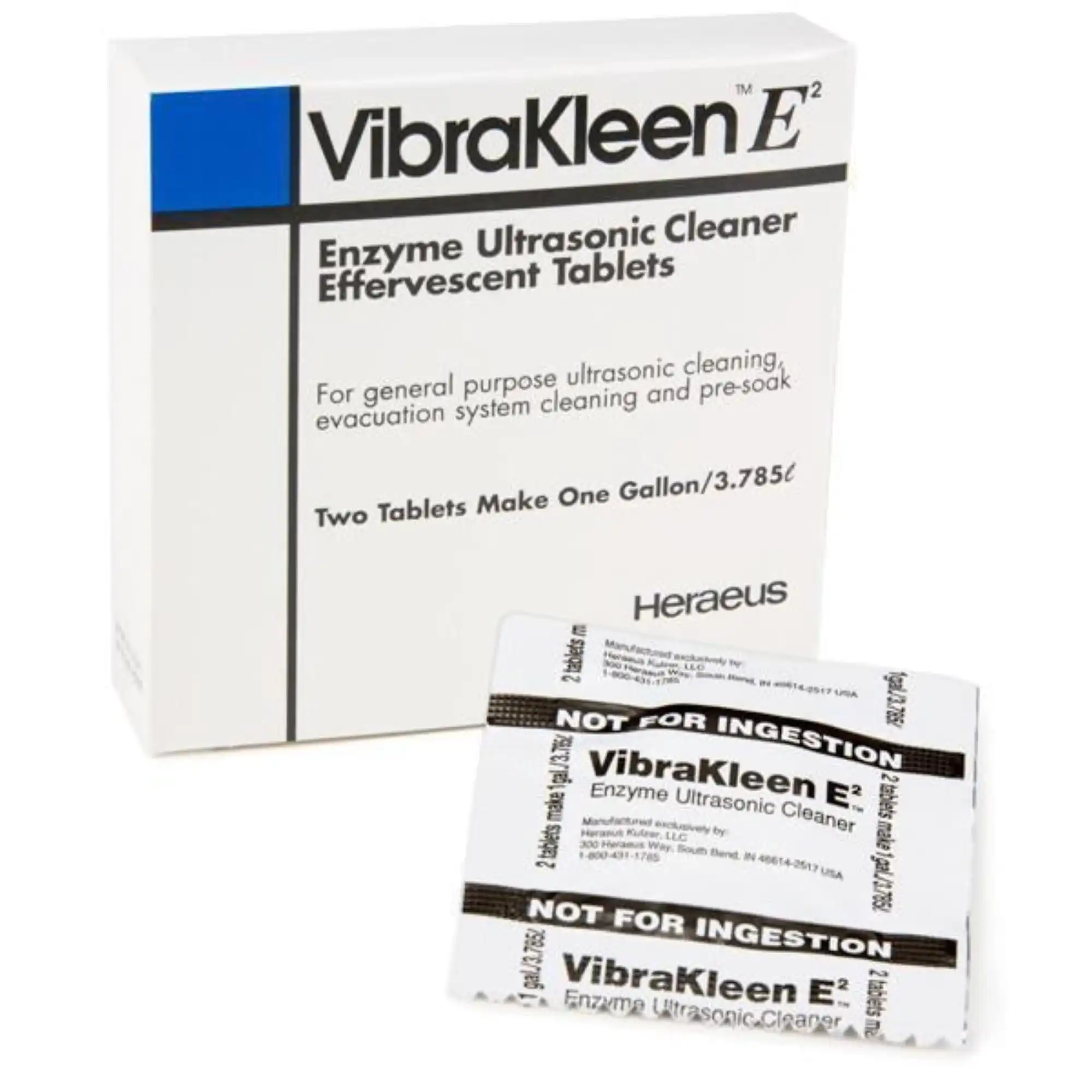 VibraKleen E2 Enzymatic Ultrasonic Cleaning Tablets, Mint Scent, 80/Bx, 50037101 thumbnail 7