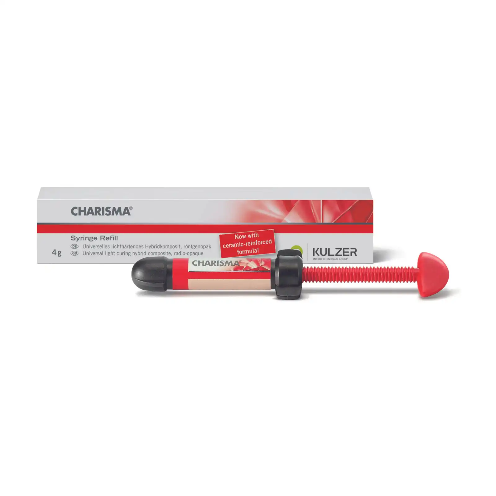 Charisma Hybrid Composite, Light-Cure, Syringe Refill, Universal Viscosity, 4 g, A1, 1/Pk, 66000085 thumbnail 9