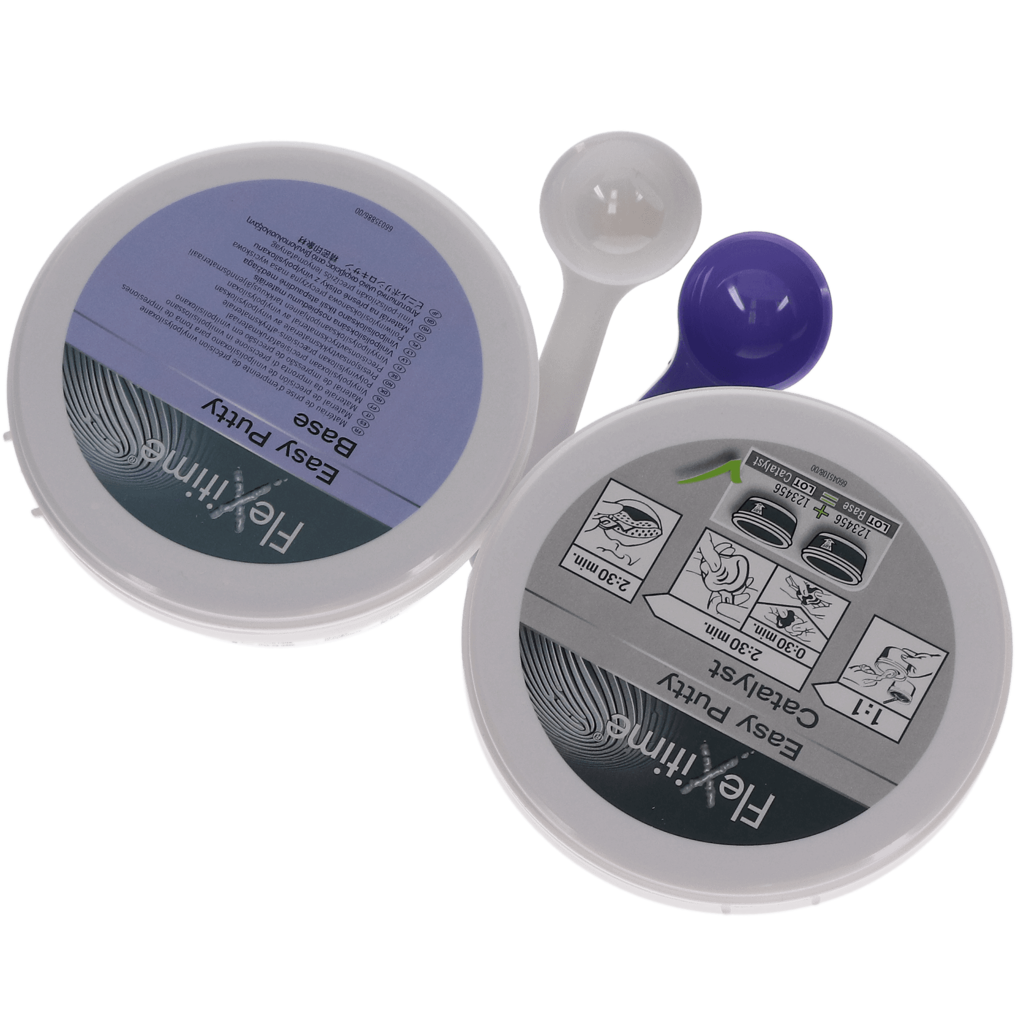 Flexitime VPS Impression Material, Easy Putty Refill, 600 ml (2 x 300 ml), 1/Pk thumbnail 3
