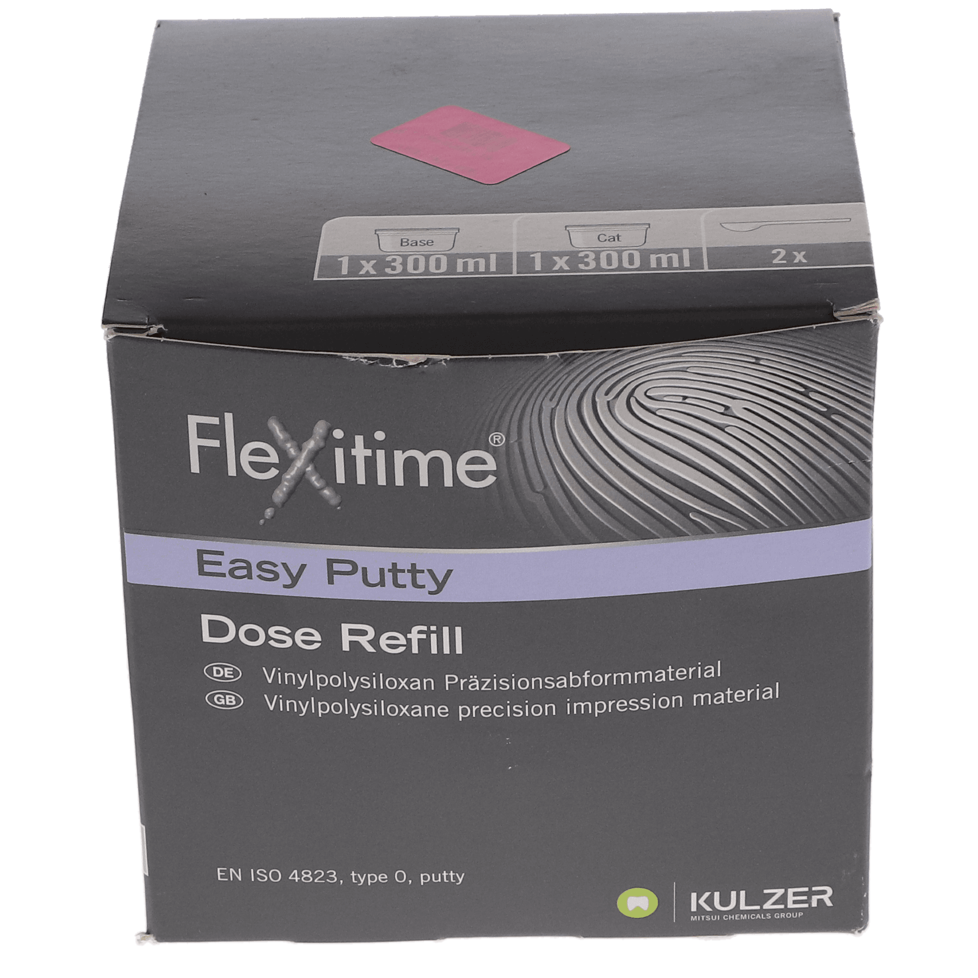 Flexitime VPS Impression Material, Easy Putty Refill, 600 ml (2 x 300 ml), 1/Pk thumbnail 4