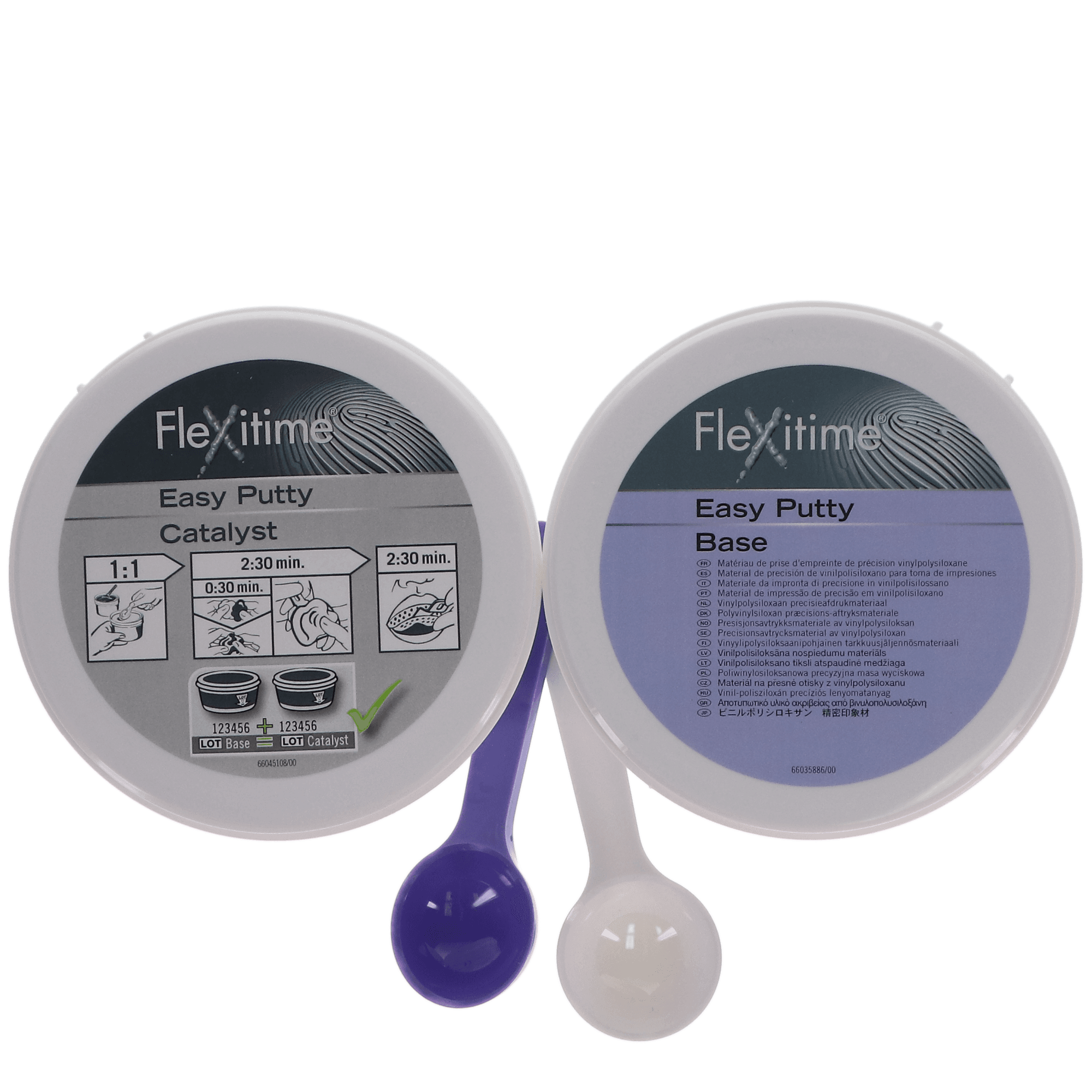 Flexitime VPS Impression Material, Easy Putty Refill, 600 ml (2 x 300 ml), 1/Pk thumbnail 5