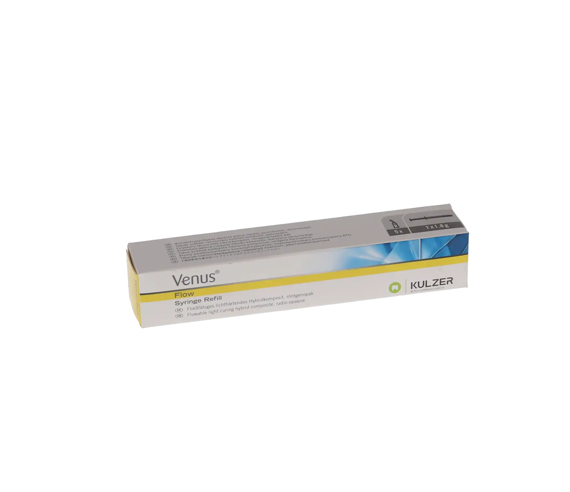 Venus Flow Flowable Composite Syringe Refill, Shade A2, 1.8 g, 66014563 thumbnail 12
