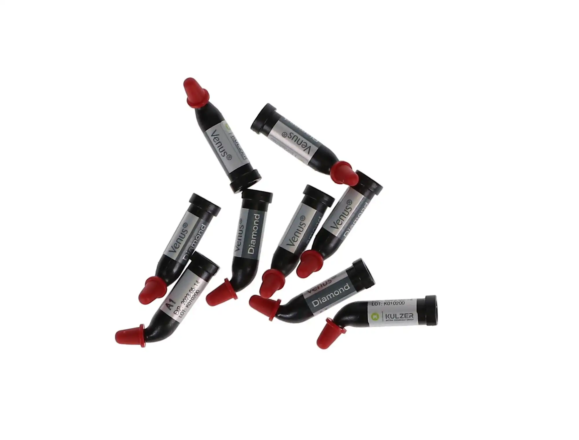 Venus Diamond Nanohybrid Universal Composite, PLT Refill, Shade A1, 0.25 g, 20/Pk, 66039008 thumbnail 11