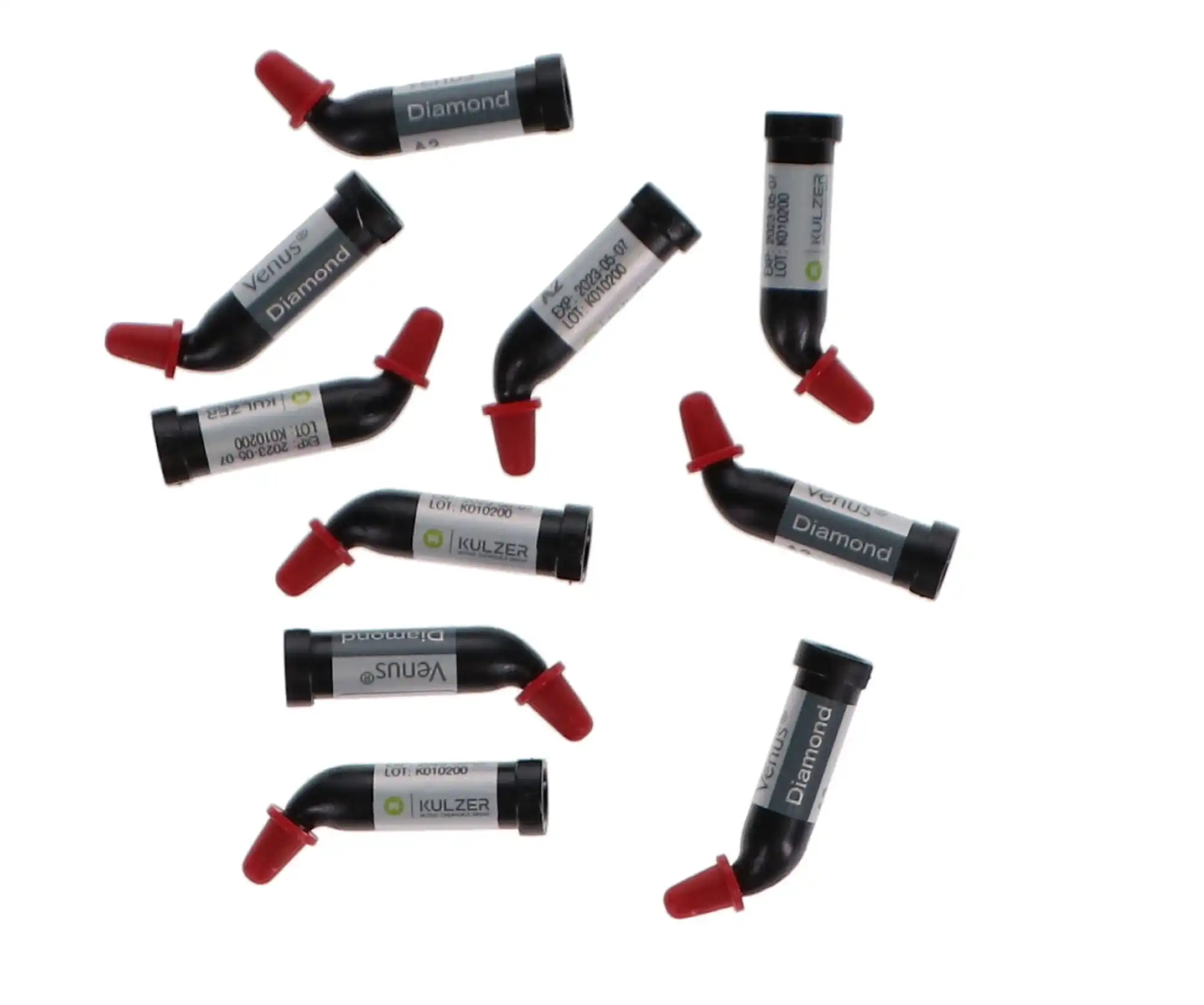 Venus Diamond Nanohybrid Universal Composite, PLT Refill, Shade A2, 0.25 g, 20/Pk, 66039009 thumbnail 10