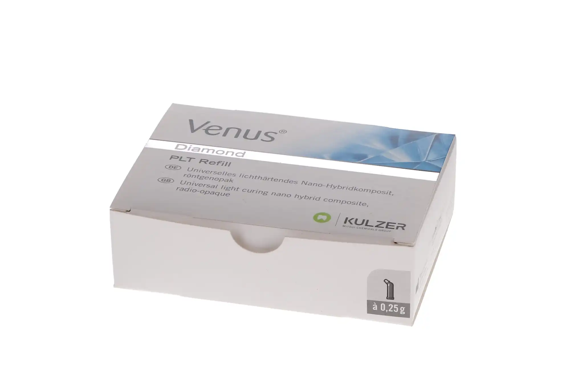 Venus Diamond Nanohybrid Universal Composite, PLT Refill, Shade A2, 0.25 g, 20/Pk, 66039009 thumbnail 12