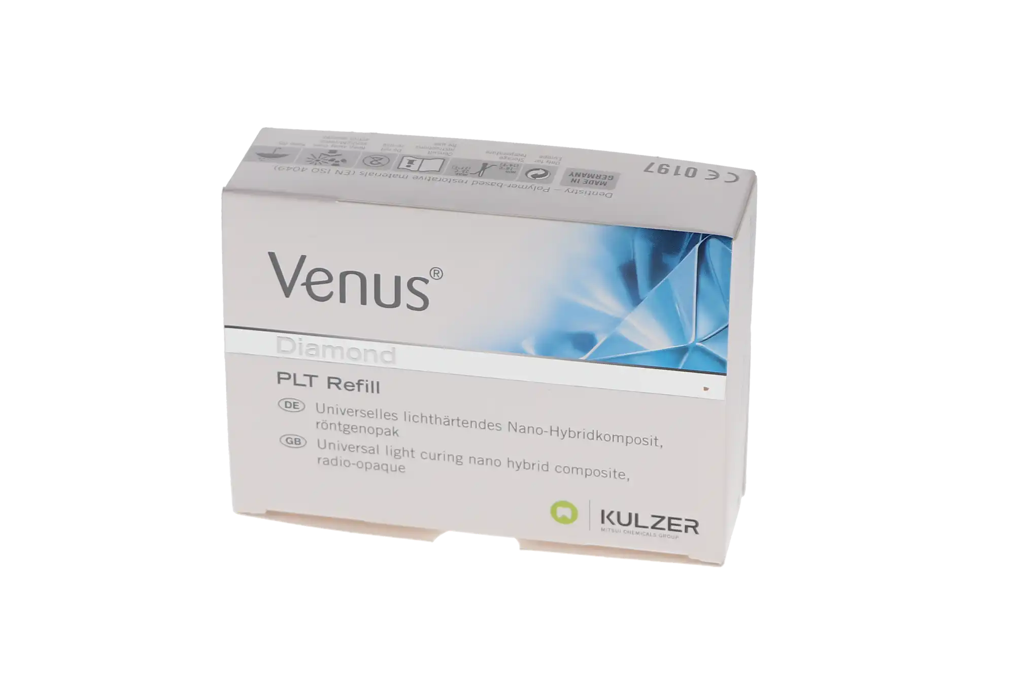 Venus Diamond Nanohybrid Universal Composite, PLT Refill, Shade A3, 0.25 g, 20/Pk, 66039011 thumbnail 12