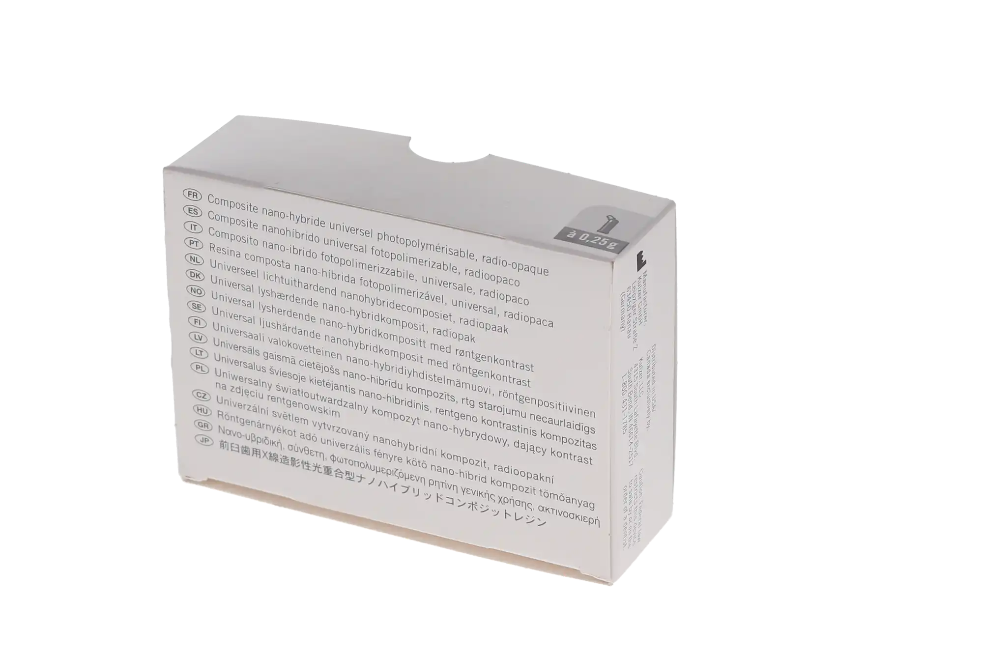 Venus Diamond Nanohybrid Universal Composite, PLT Refill, Shade A3, 0.25 g, 20/Pk, 66039011 thumbnail 13