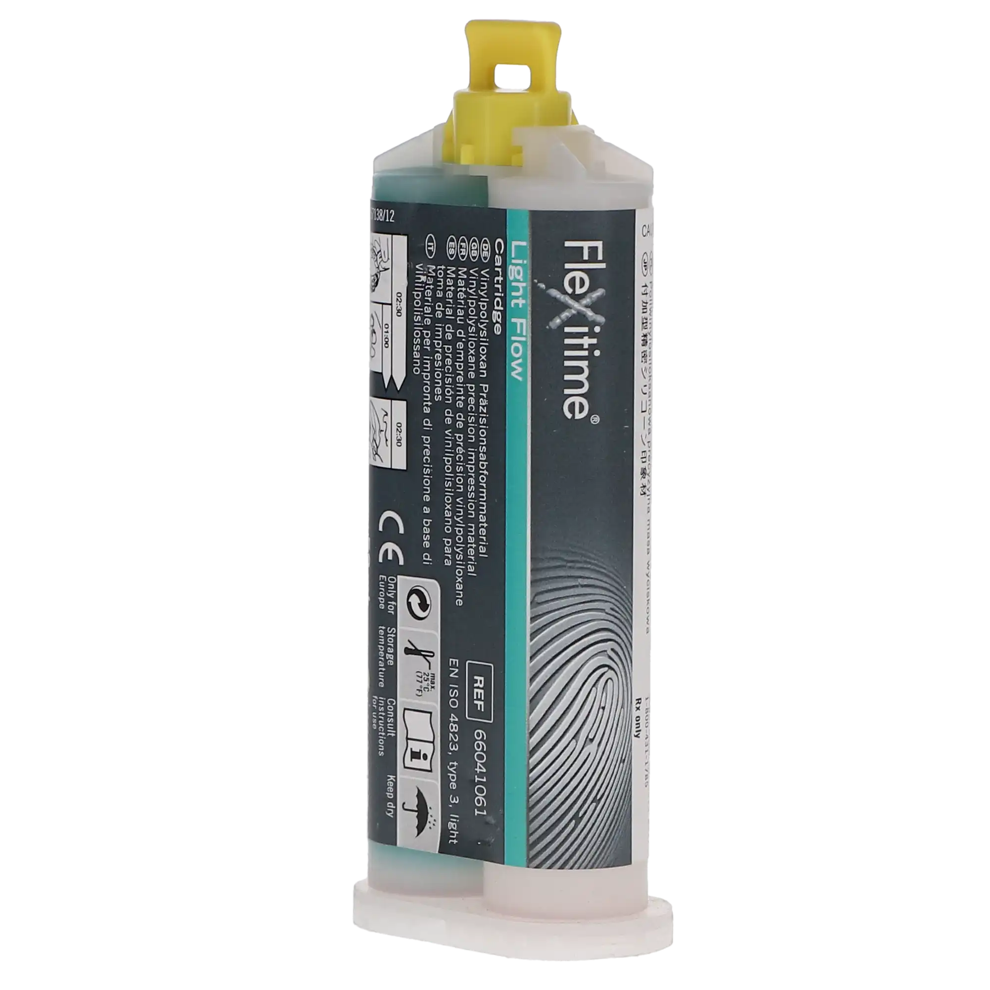 Flexitime VPS Precision Impression Material, Cartridge Bulk Pack, Light Flow, 50 ml, 1/Pk, 66041061 thumbnail 3