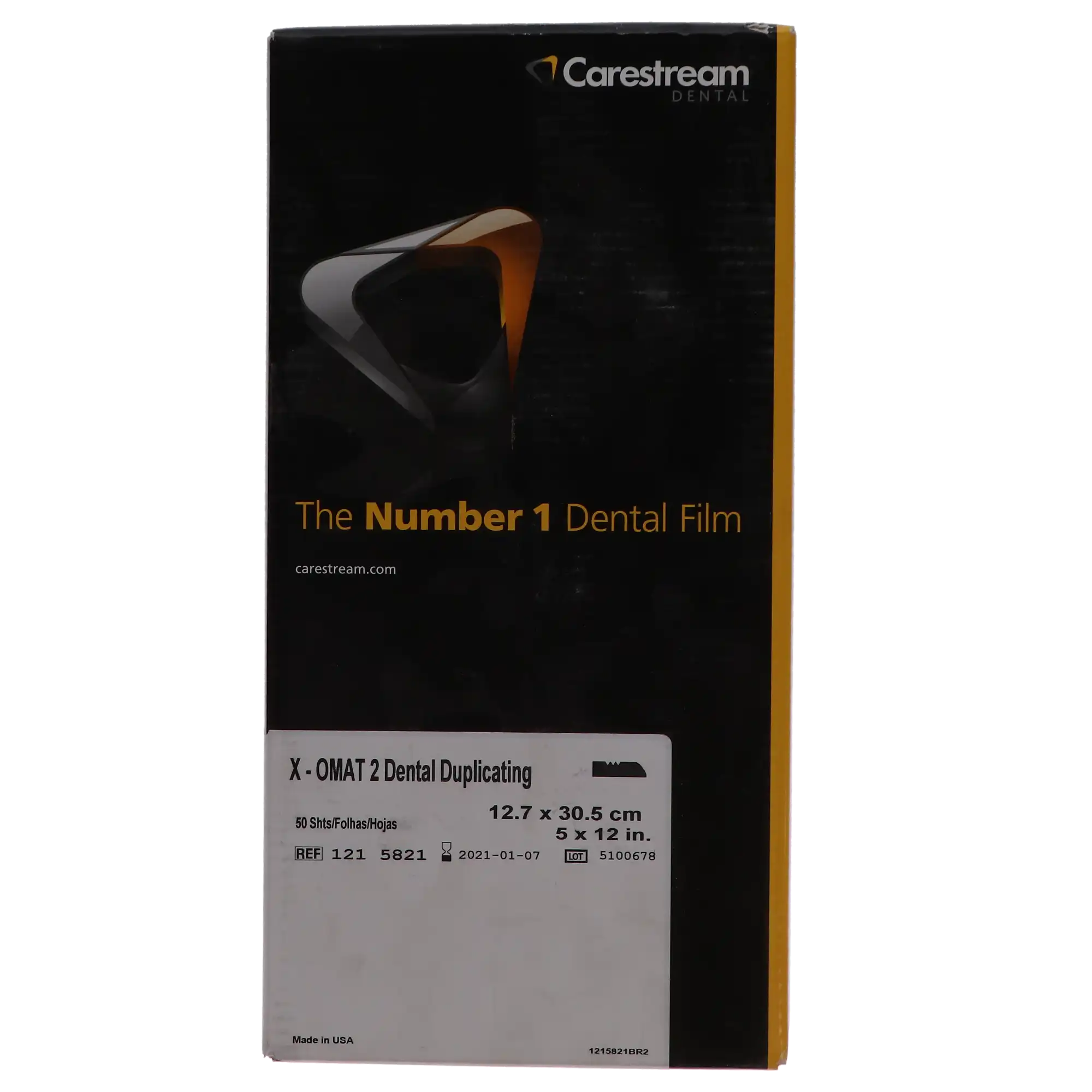 Carestream Dental X-OMAT 2 Dental Duplicating Film, 5" x 12", 50 Sheets/Box, 1215821 thumbnail 6