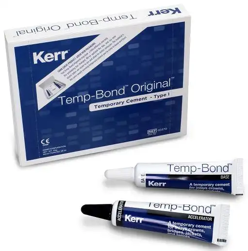 TempBond Temporary Cement, Standard Tube Pack, 50 g Base, 15 g Accelerator, 1/Pk, Kerr 61086 - TempBond Temporary Cement, Standard Tube Pack, 50 g, 1/Pk - Image 1