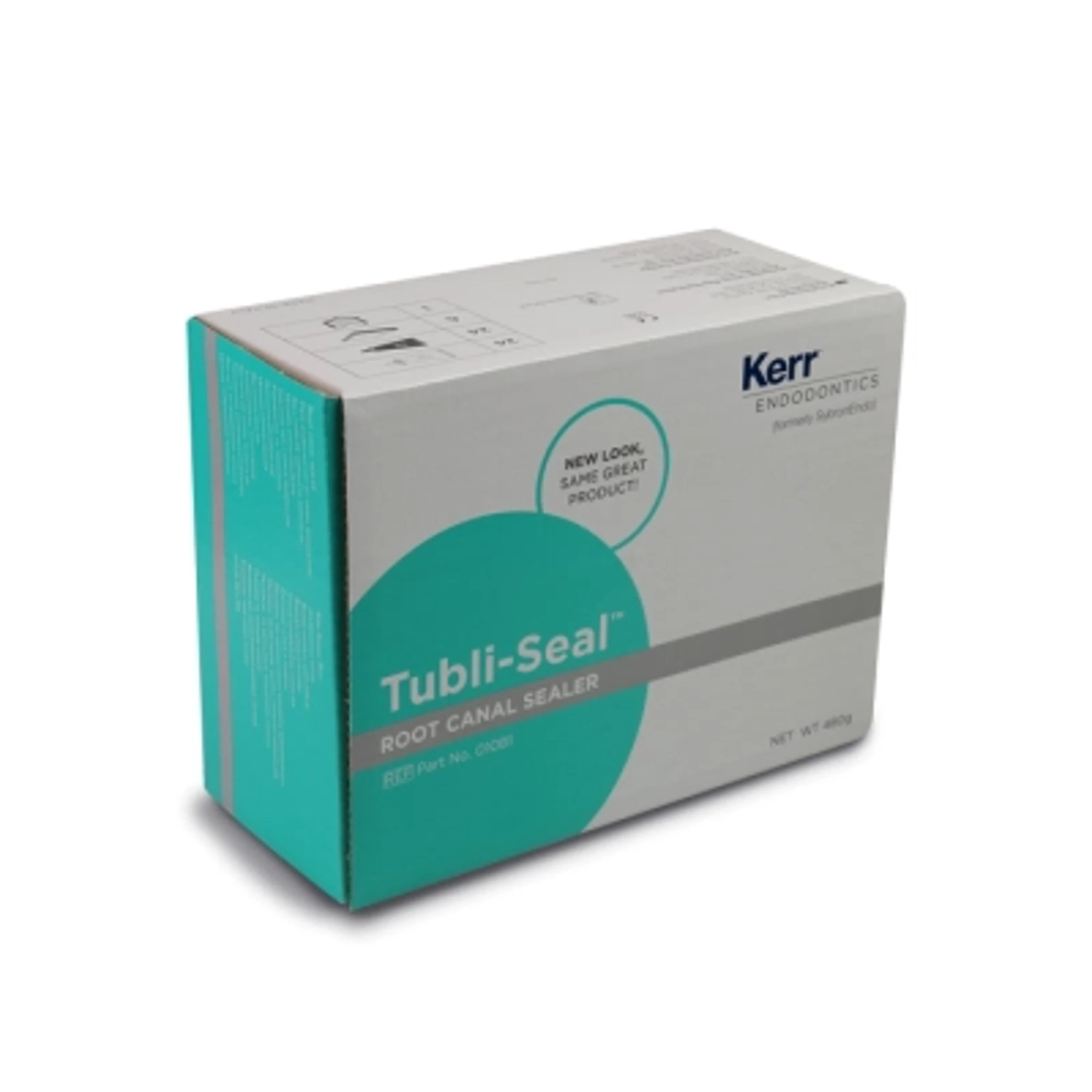Kerr Tubli-Seal Root Canal Sealer, Bulk Set, Paste/Paste Zinc Oxide Eugenol, 24 Sets of Base and Accelerator with 6 Mixing Pads, #01081 thumbnail 2