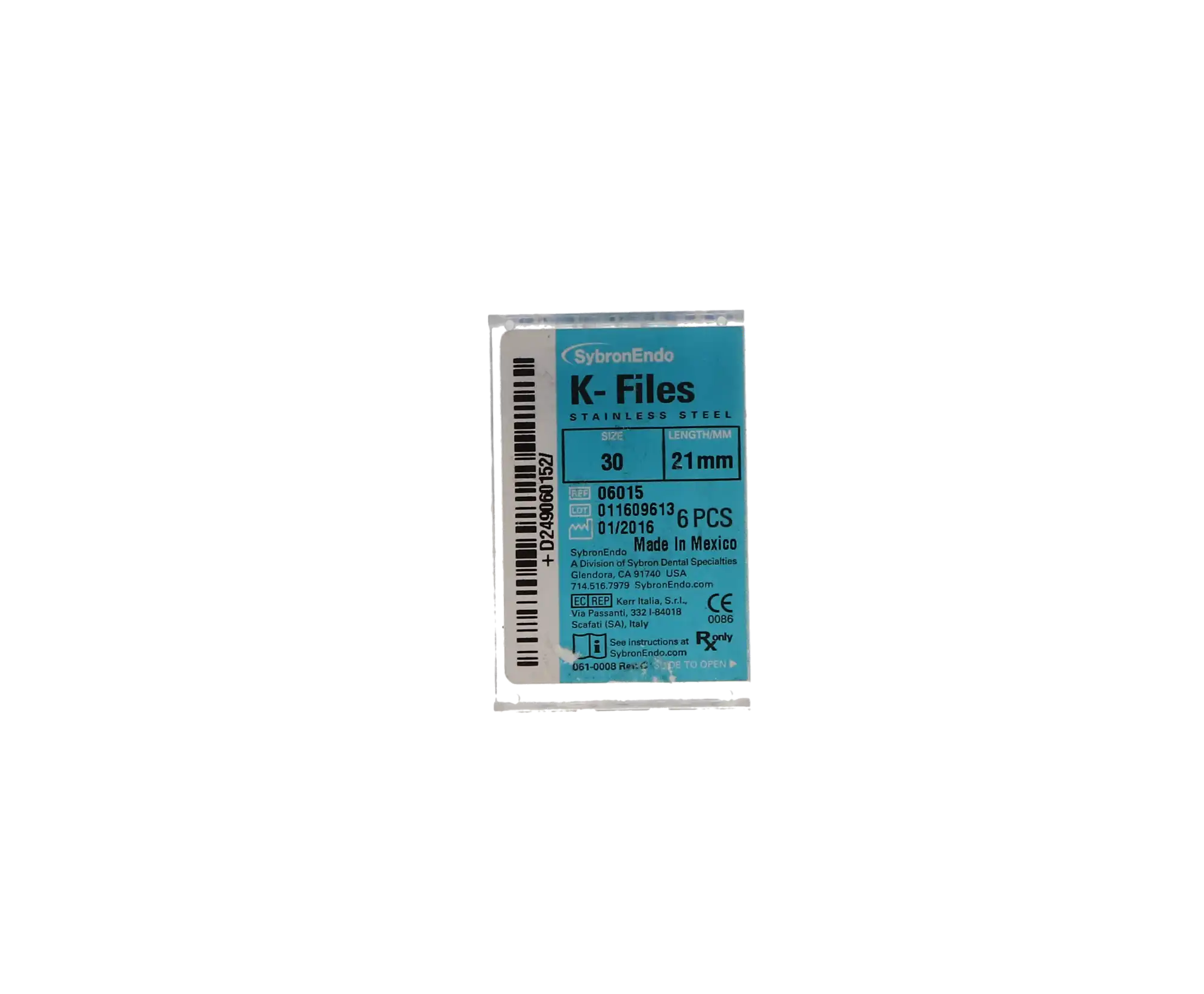 Kerr K-Files, Stainless Steel, 21 mm, #30, Blue, 6/Pk, 06015 thumbnail 10