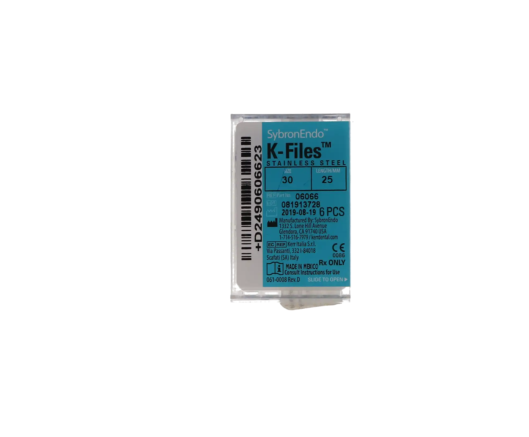 Kerr SybronEndo Stainless Steel K-Files, 25 mm, #30, Blue, 6/Pkg, 06066 thumbnail 10