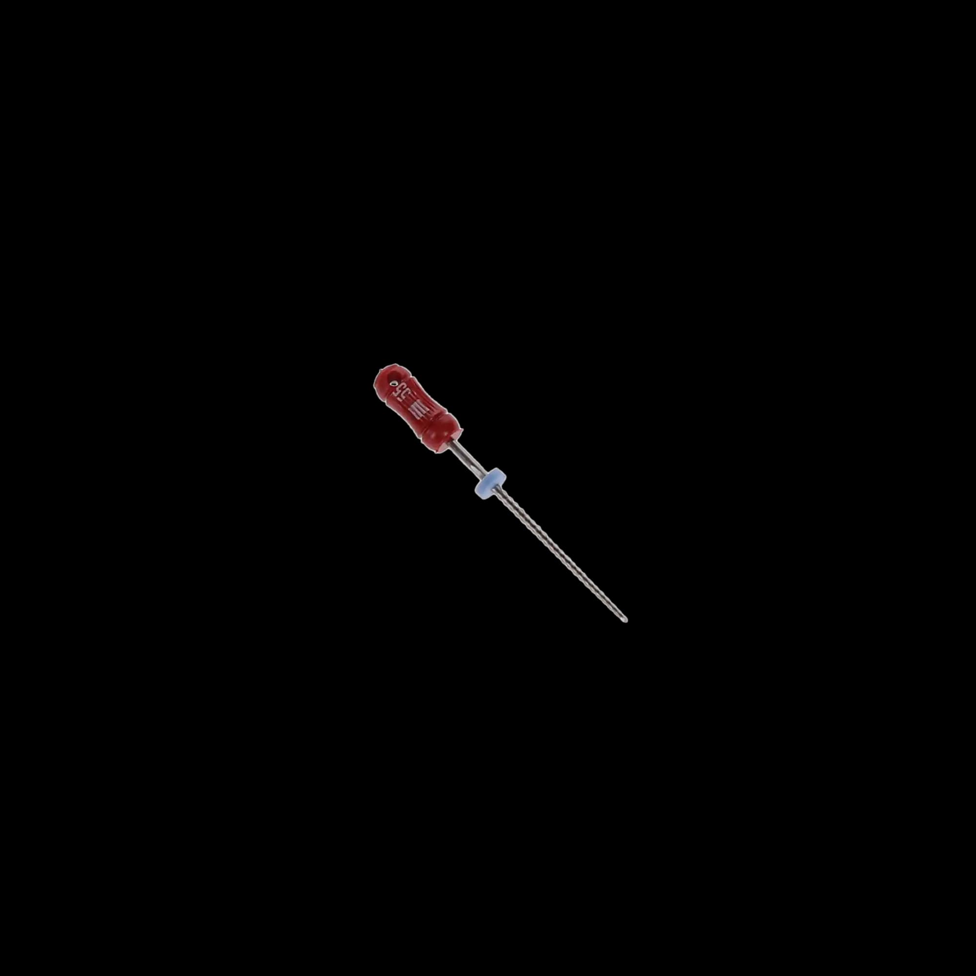 SybronEndo K-Files Stainless Steel 25mm #55 (Red) 6/Bx, 06076 thumbnail 5