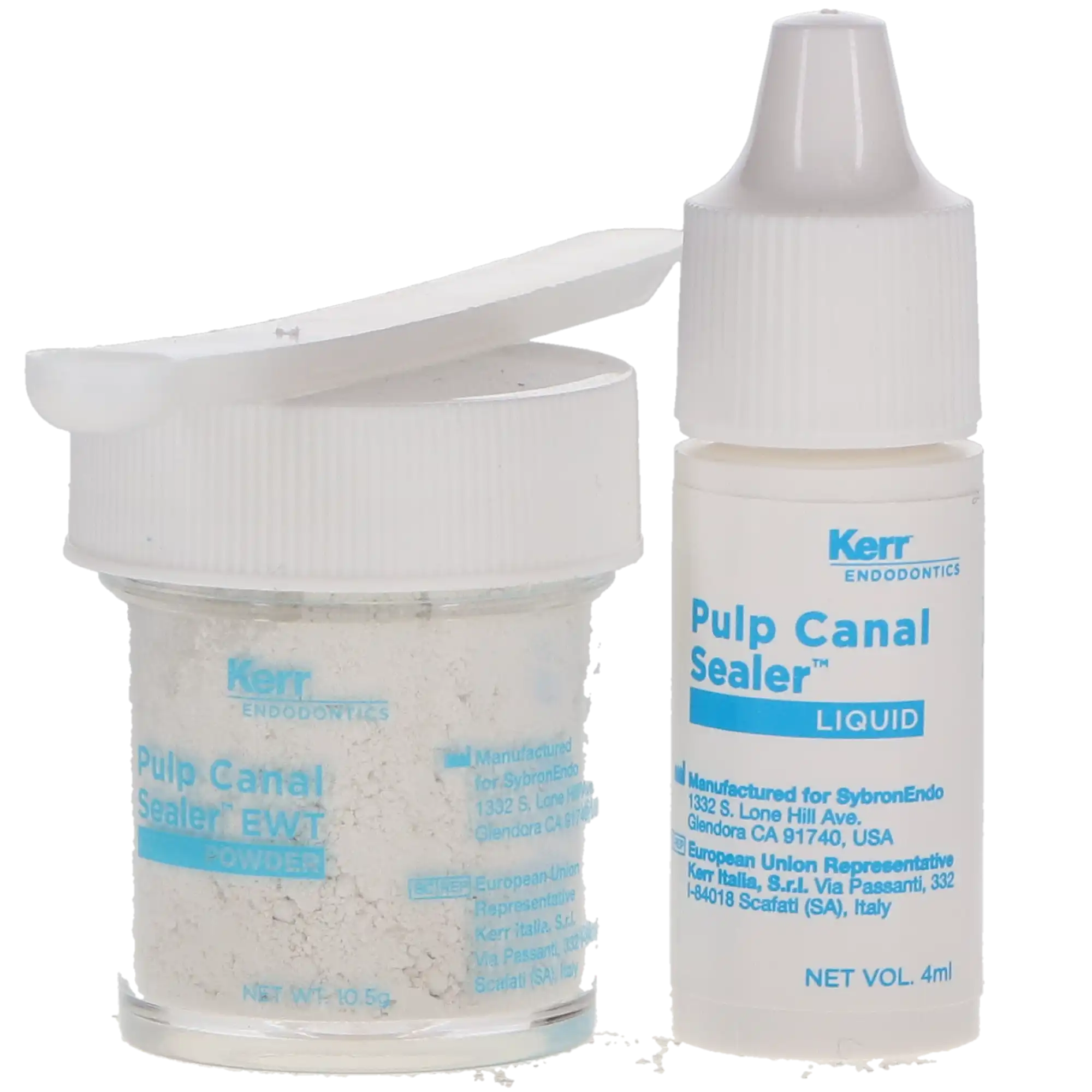 Kerr Pulp Canal Sealer EWT, Powder and Liquid Catalyst, Standard Pack, 4 ml, 1/Pk, 24746 - Pulp Canal Sealer EWT, Powder and Liquid Catalyst, Standard Pack, 4 ml, 1/Pk, 24746 - Image 1