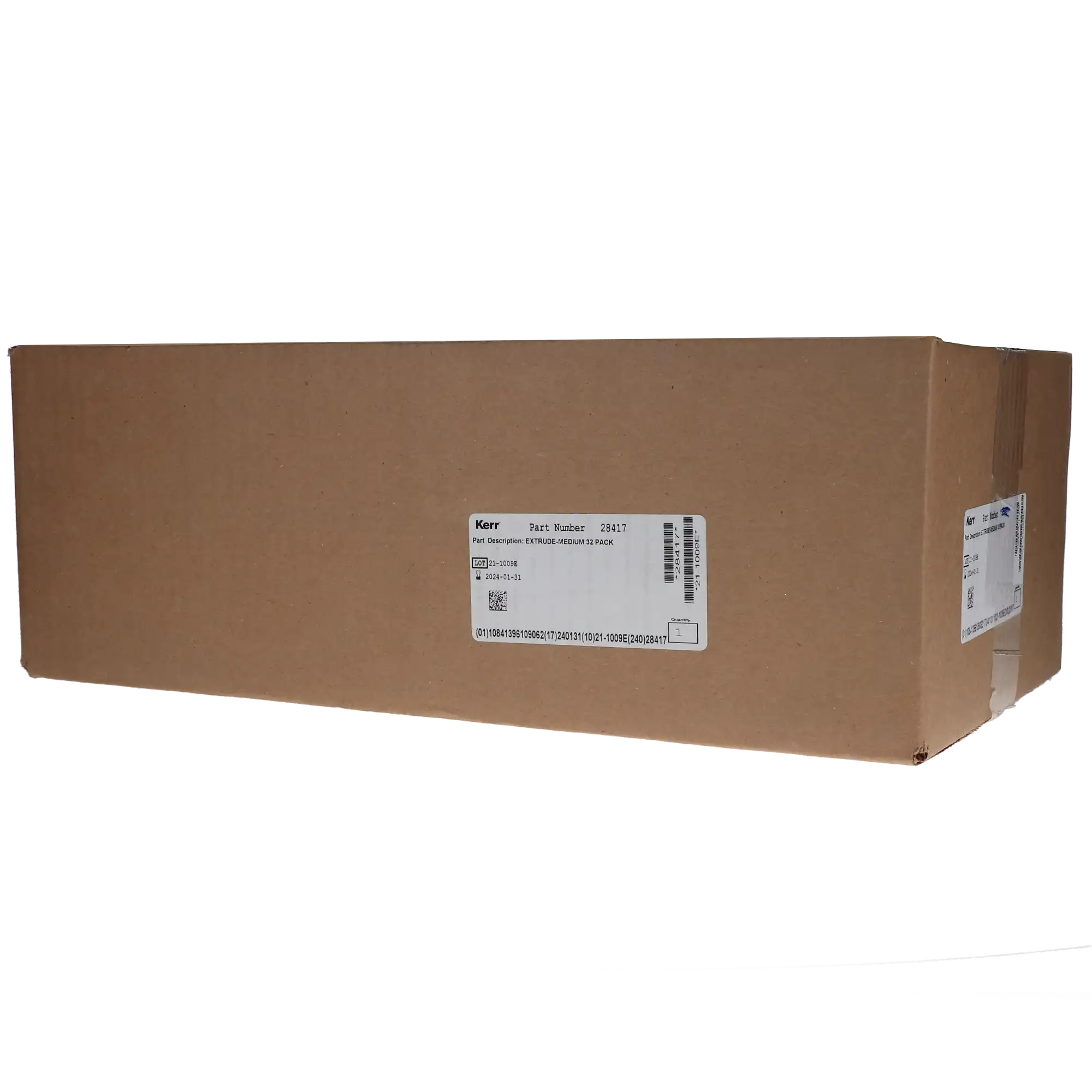 Kerr Extrude Medium Body VPS Impression Material, 50 ml Cartridges, Green, Regular Set, 32/Pk, 28417 thumbnail 4
