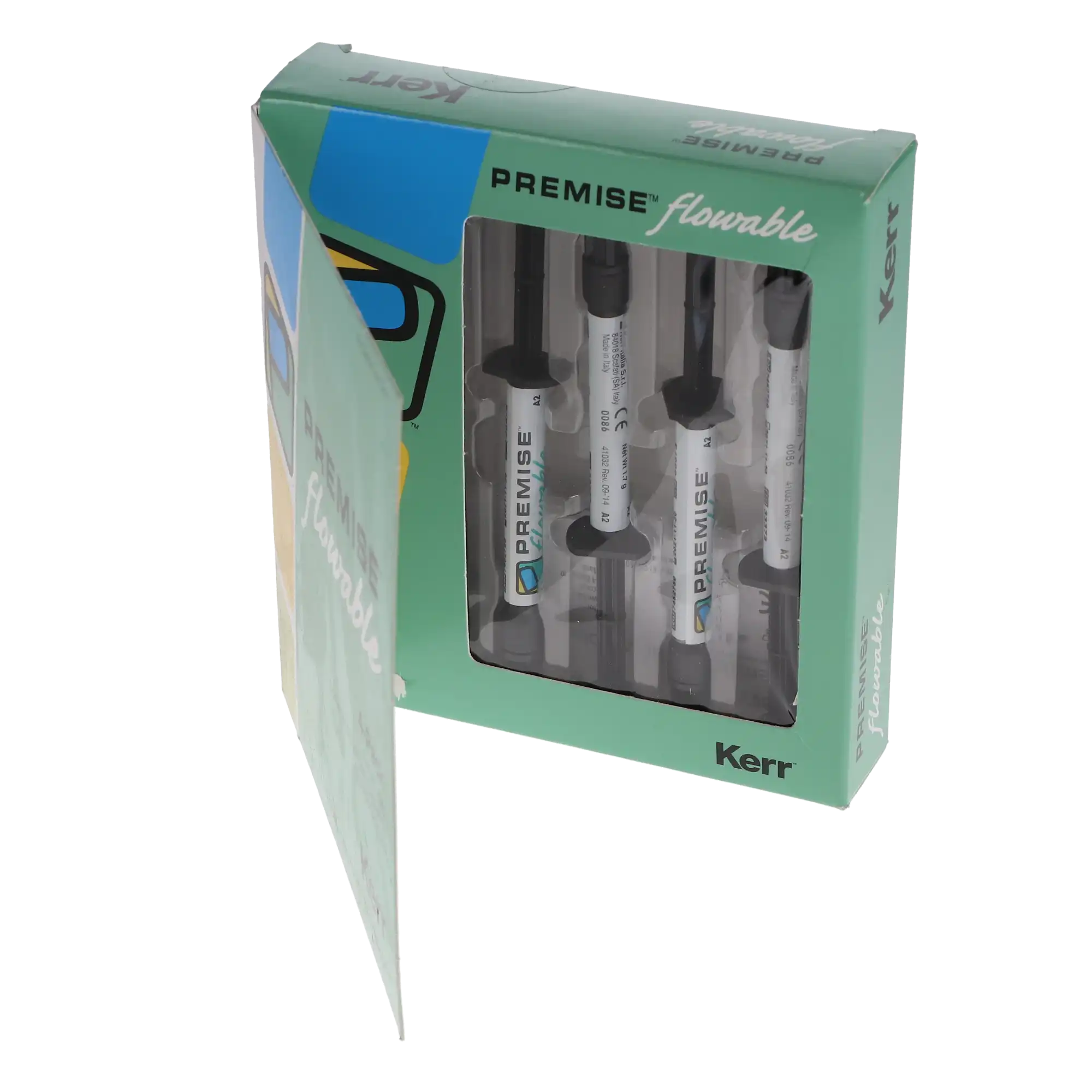 Premise Flowable Nanofilled Composite, Light-Cure, Syringe Refill Kit, 1.7 g, A2, 4/Pk, 33373 thumbnail 16